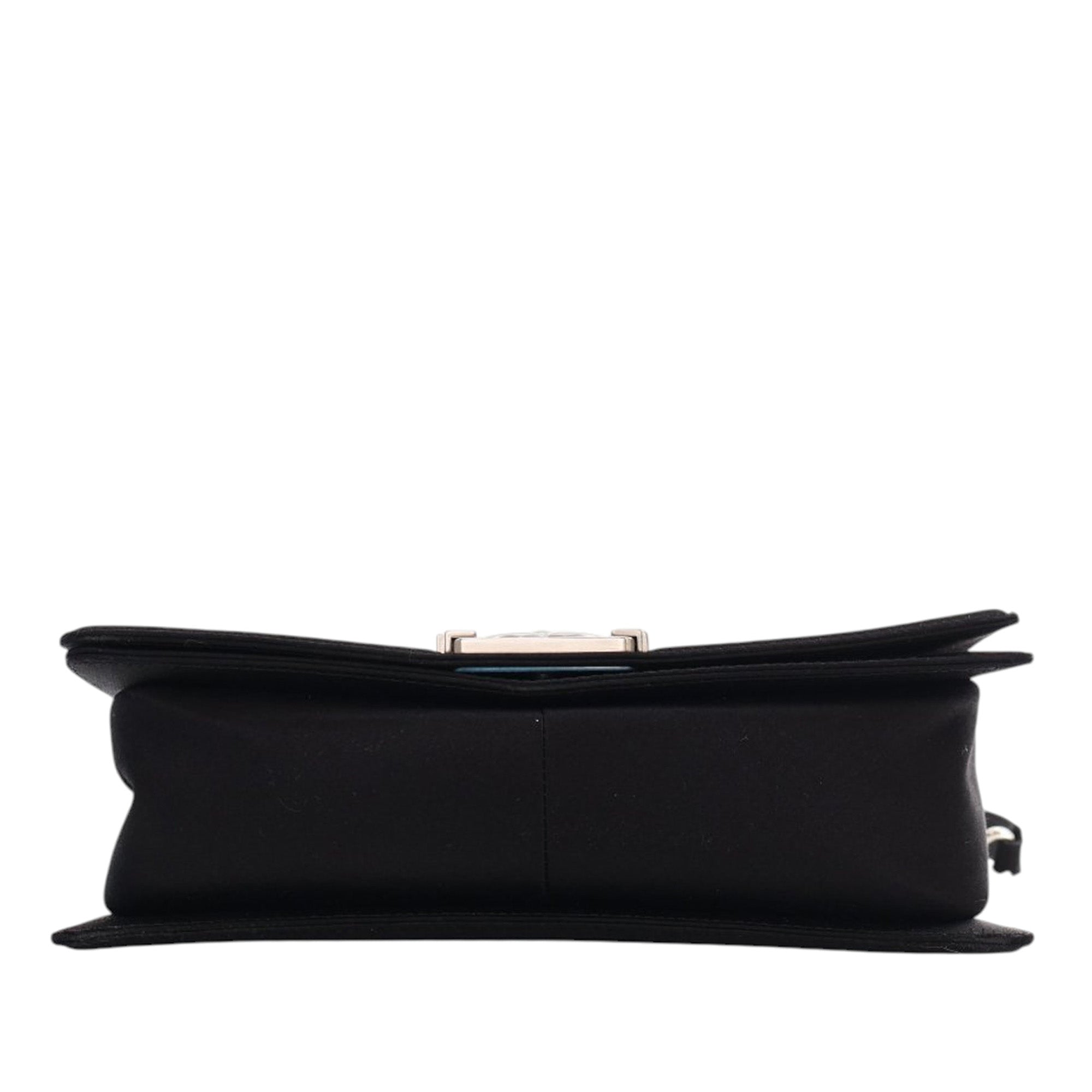 Old Medium Satin Pearl Embellished Boy Flap