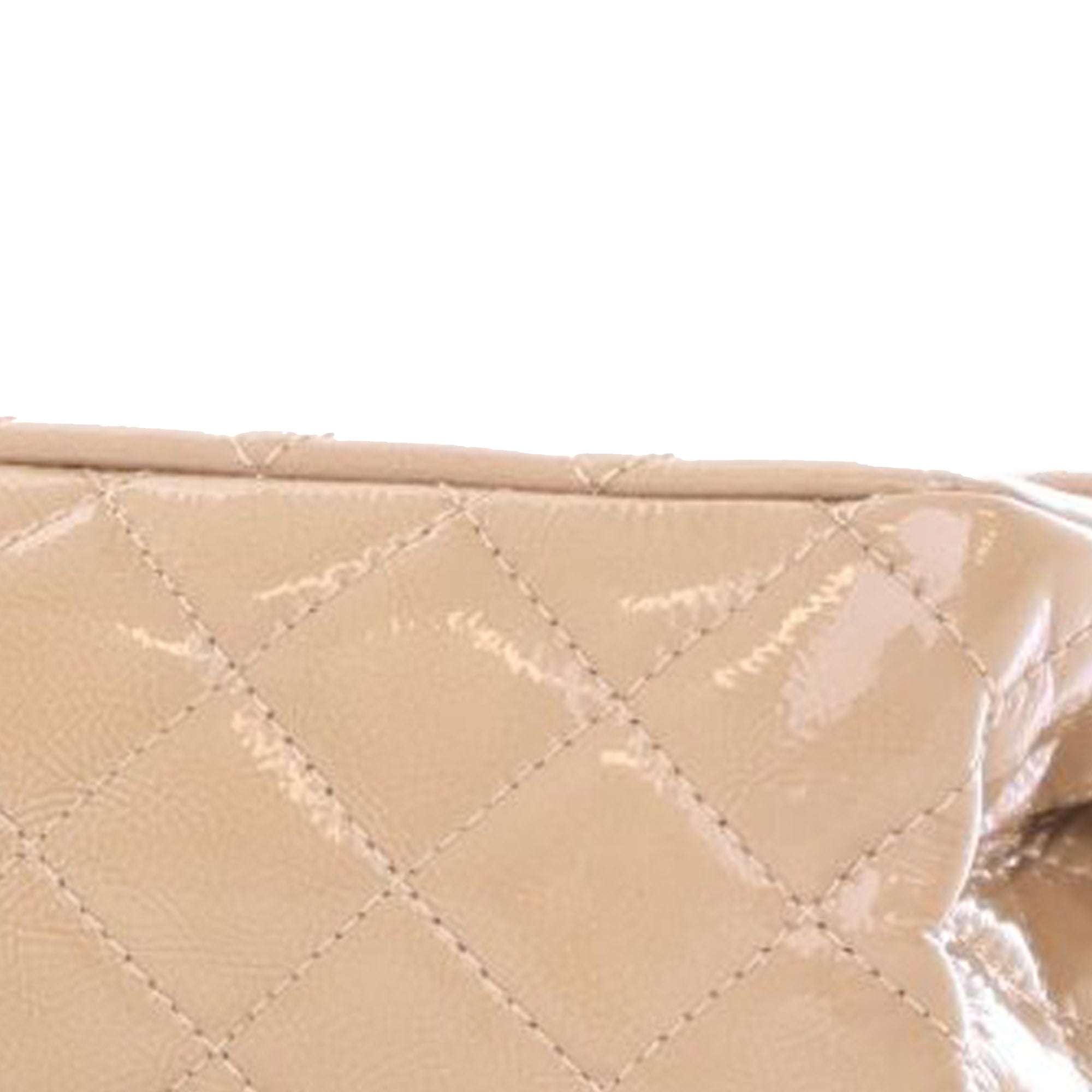 Reissue 2.55 Quilted Patent Double Flap 227