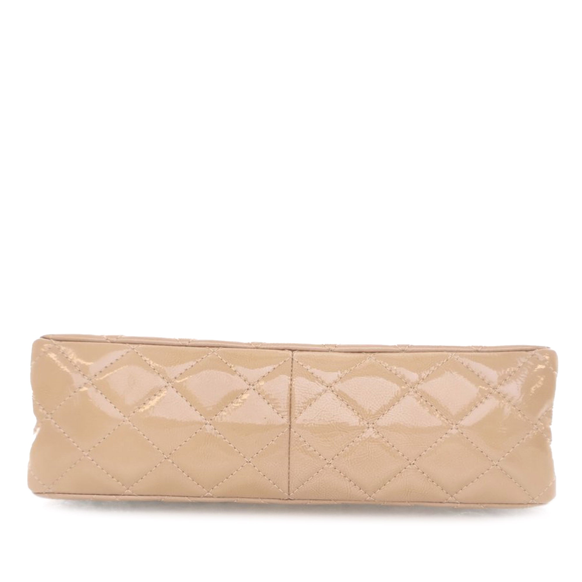 Reissue 2.55 Quilted Patent Double Flap 227
