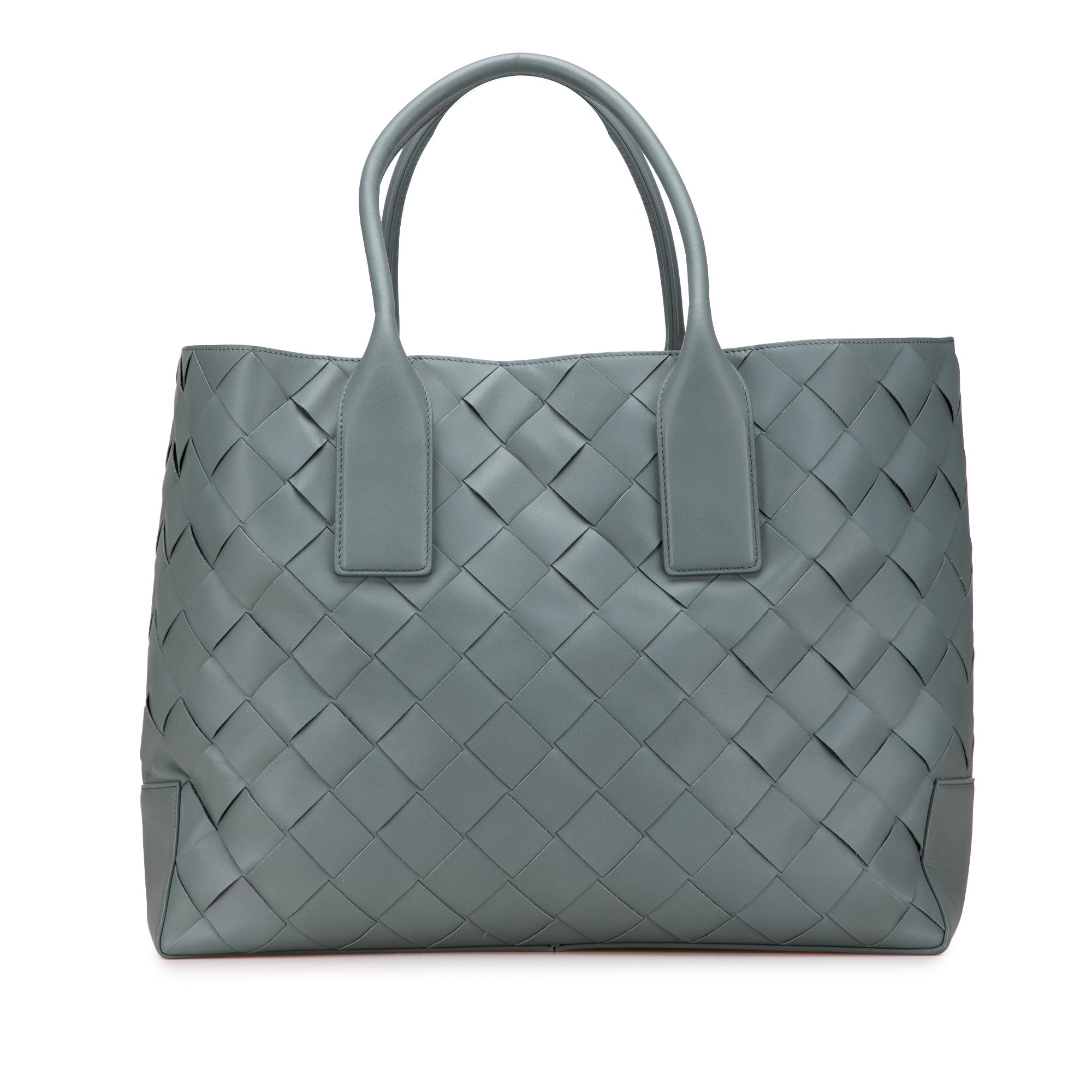 Lambskin Maxi Intrecciato Tote