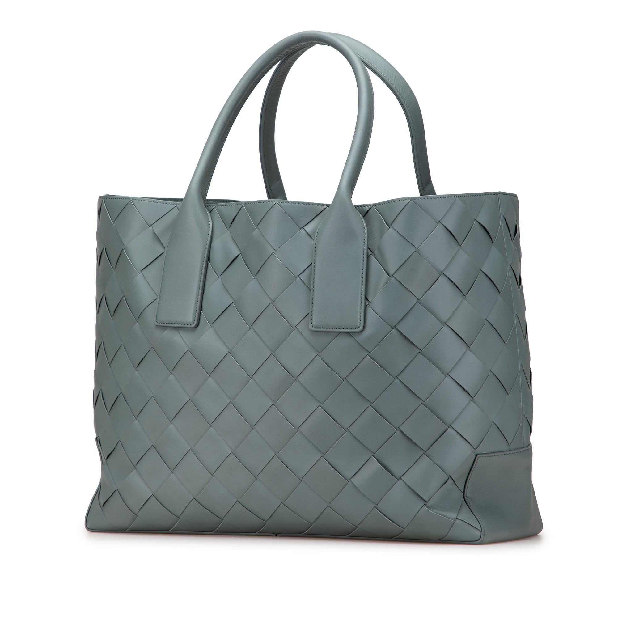 Lambskin Maxi Intrecciato Tote