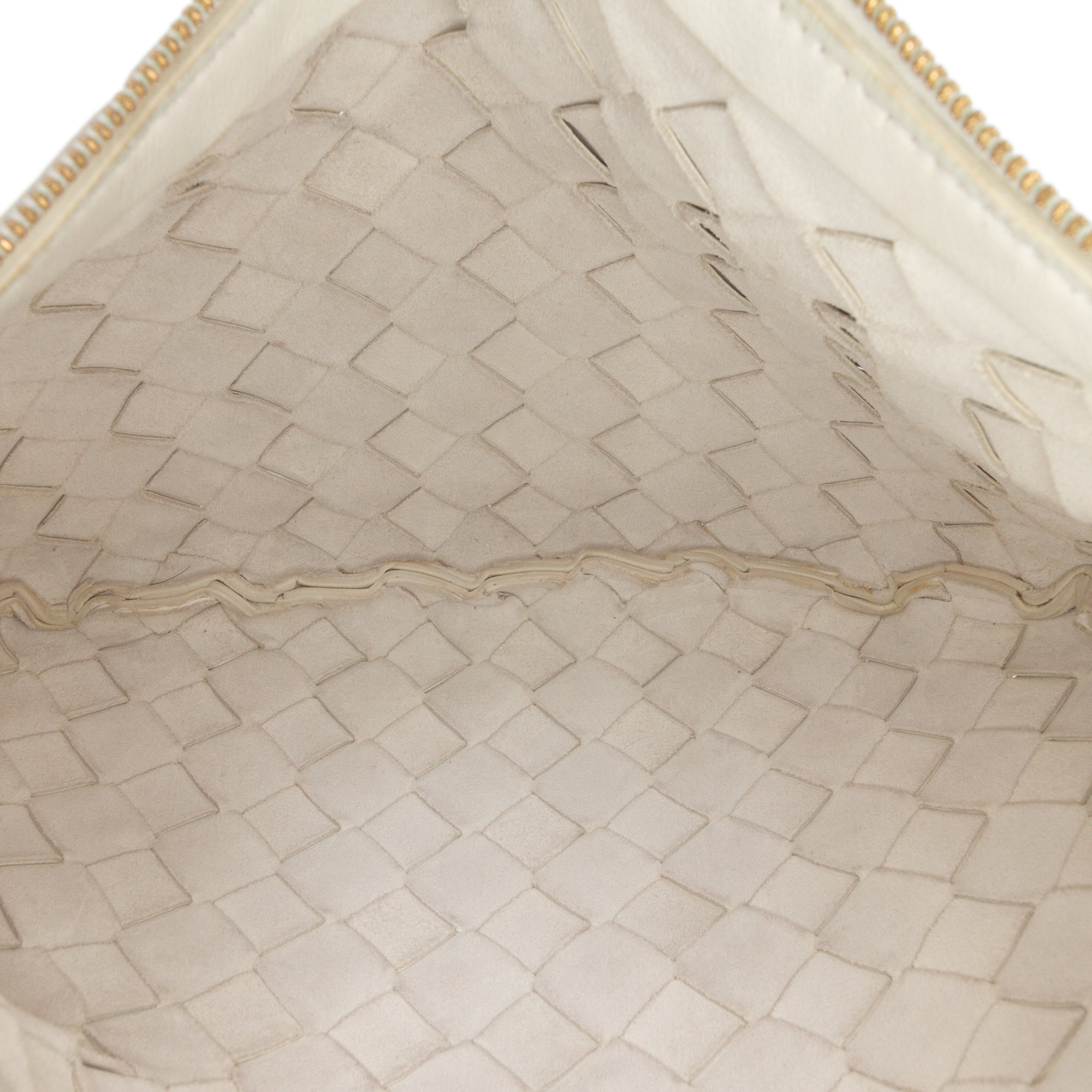 Small Lambskin Intrecciato Turn Pouch