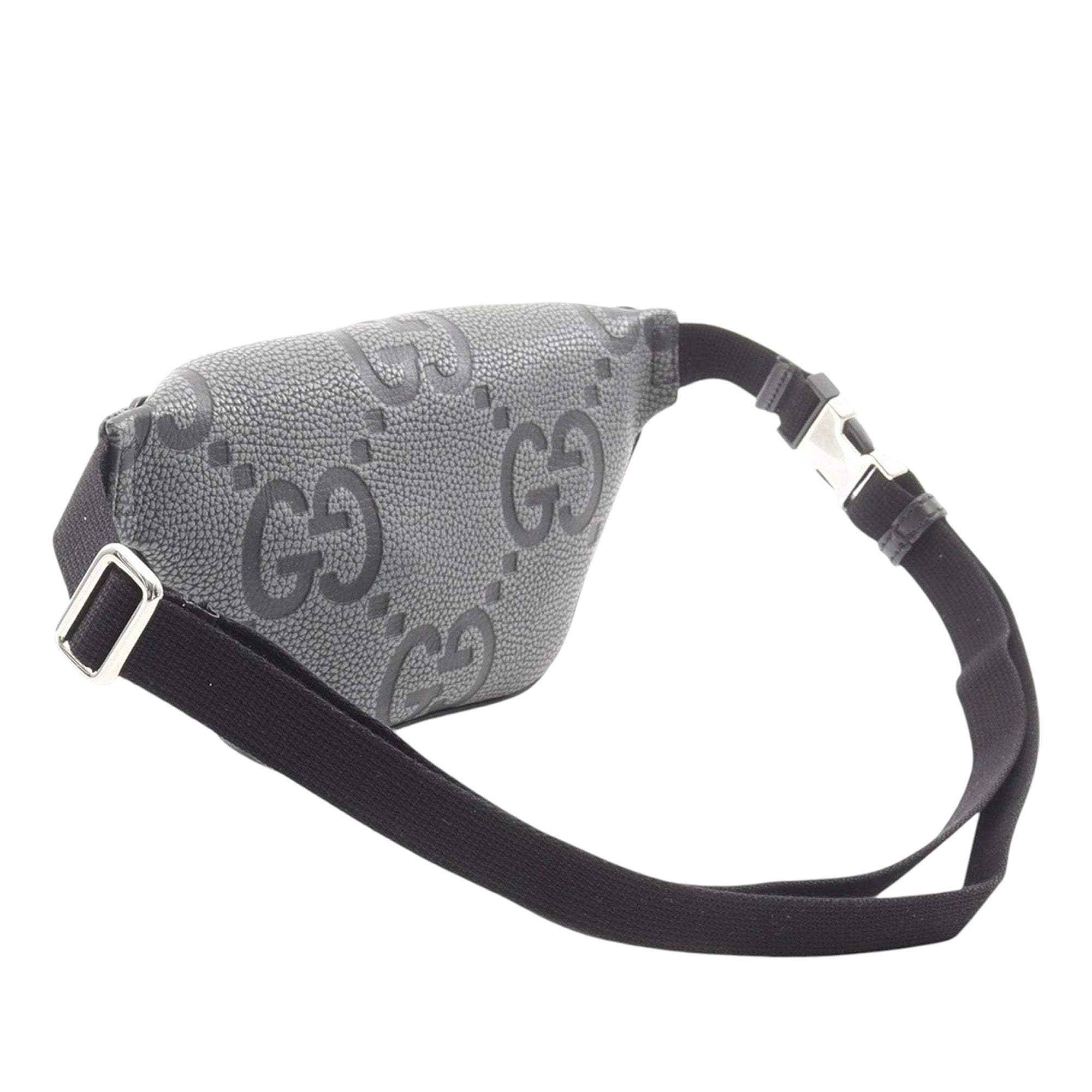 Gucci Small Leather Jumbo GG Belt Bag