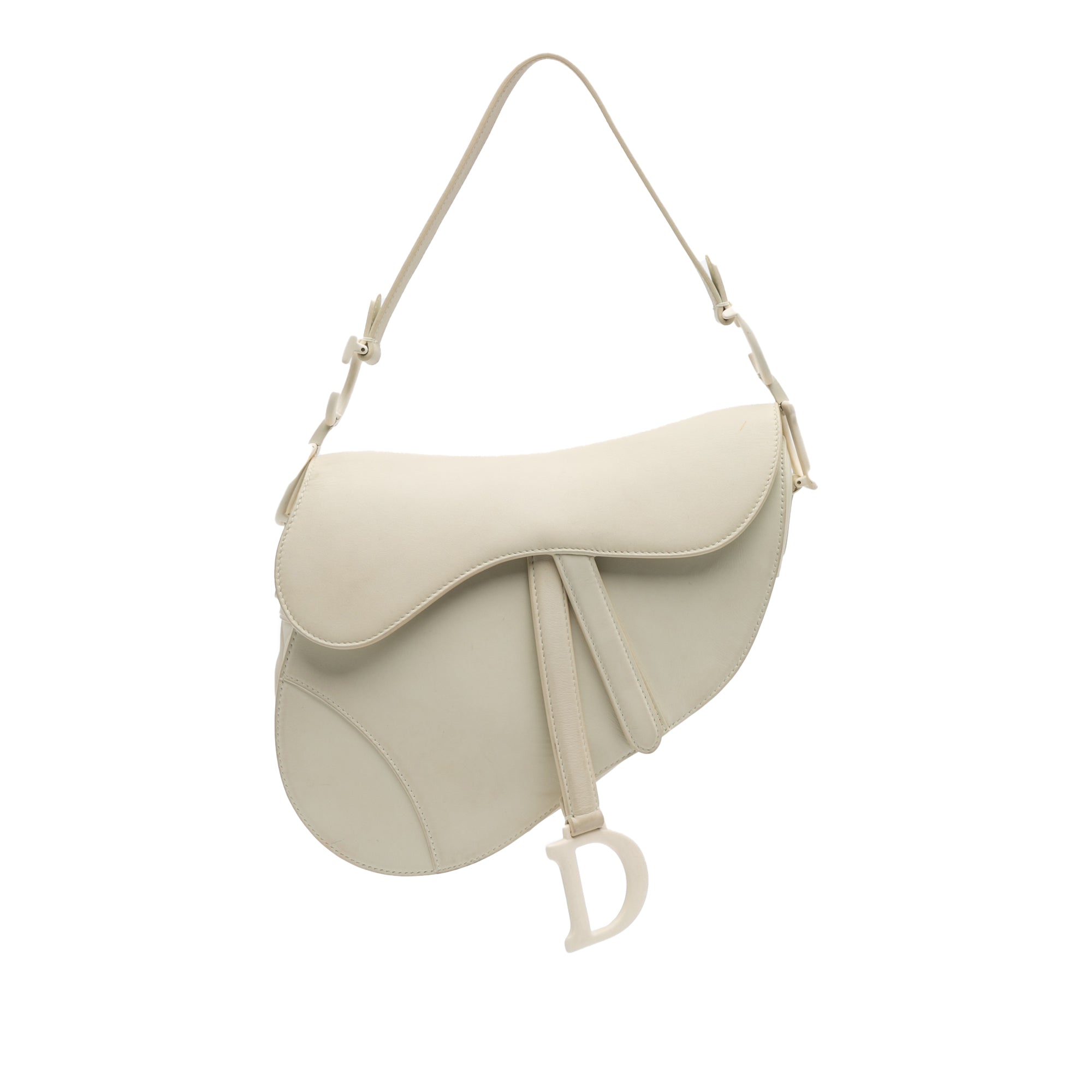 Ultra Matte Calfskin Saddle Bag