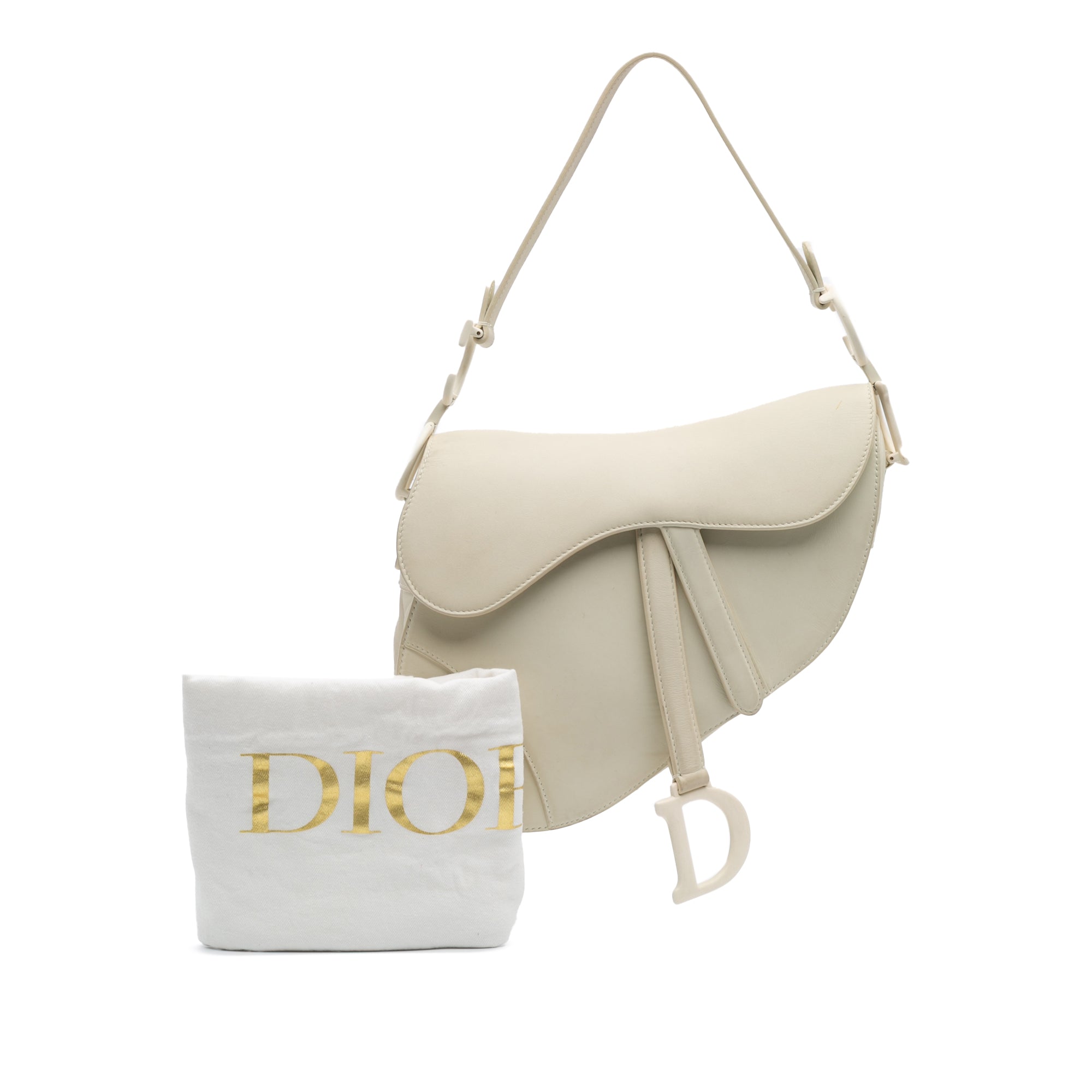 Dior Ultra Matte Calfskin Saddle Bag