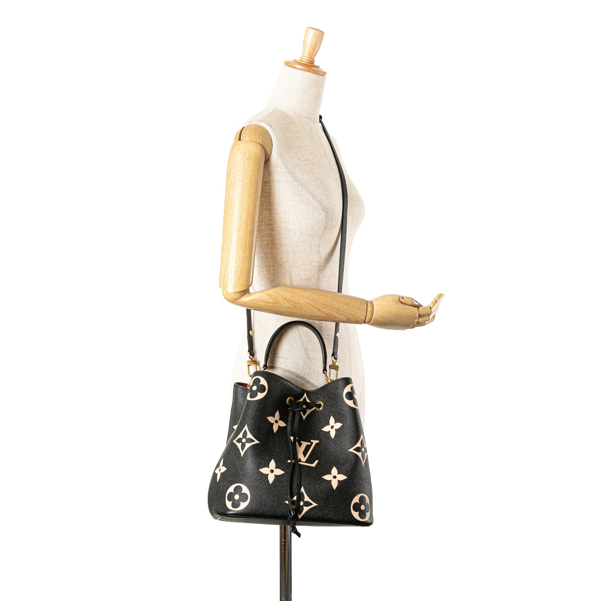 Monogram Giant Bicolor Empreinte Neonoe MM