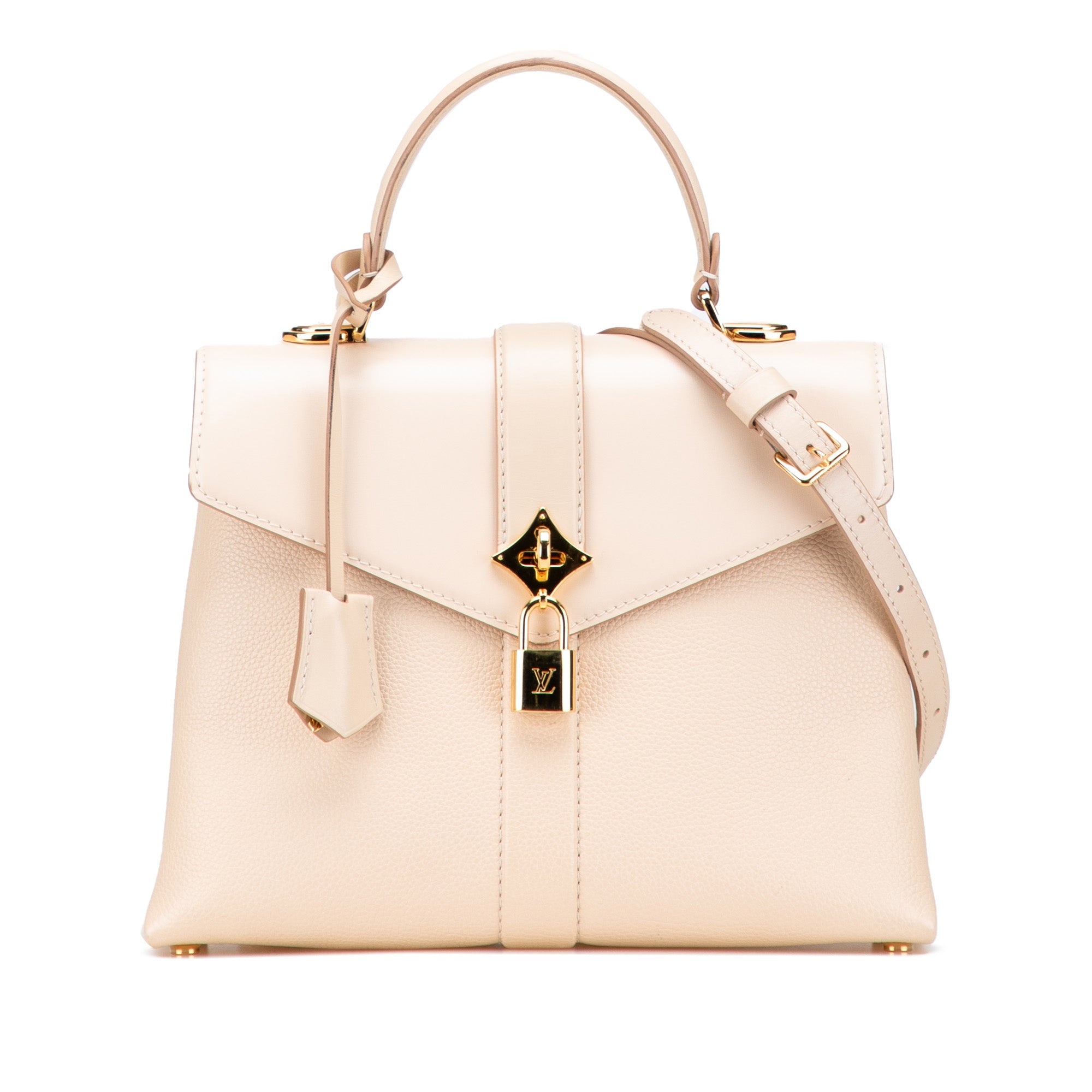 Grained Smooth Calfskin Rose Des Vents PM