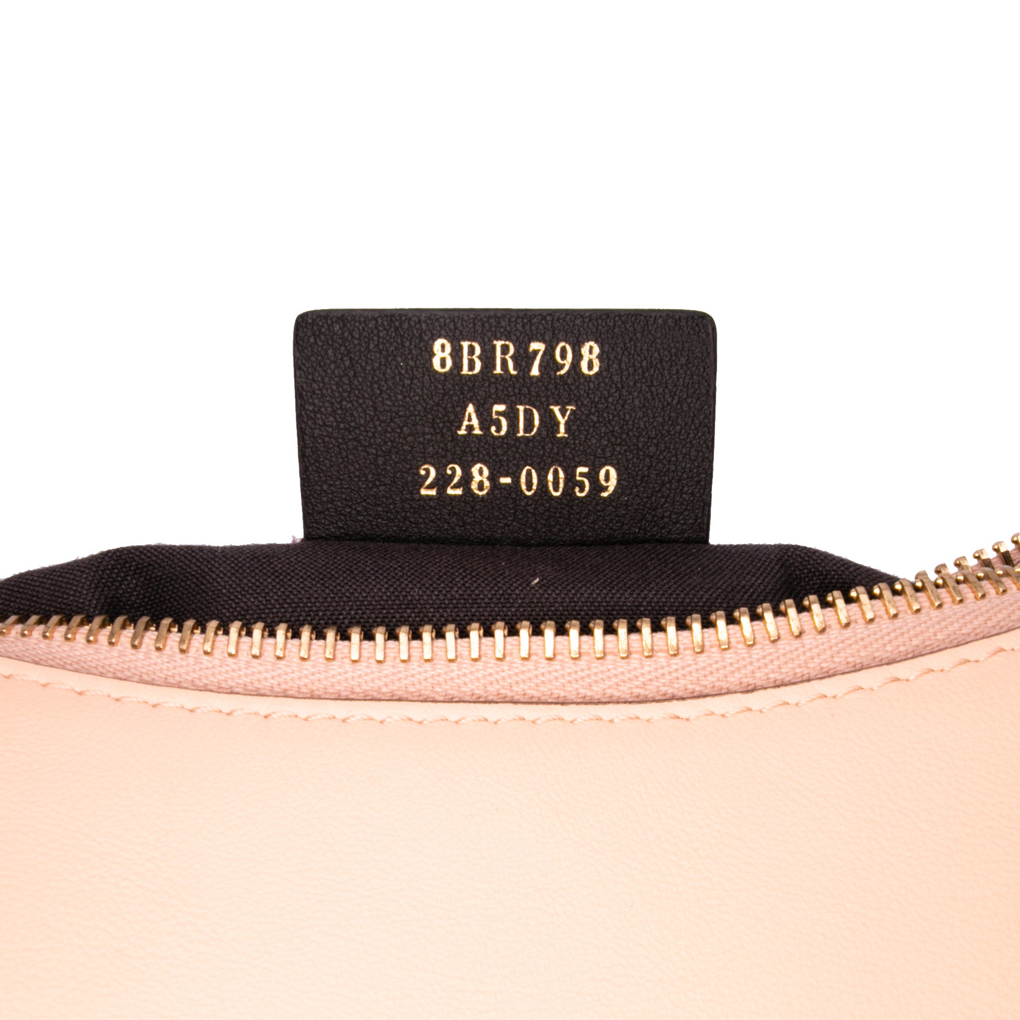 Small Leather Fendigraphy Hobo
