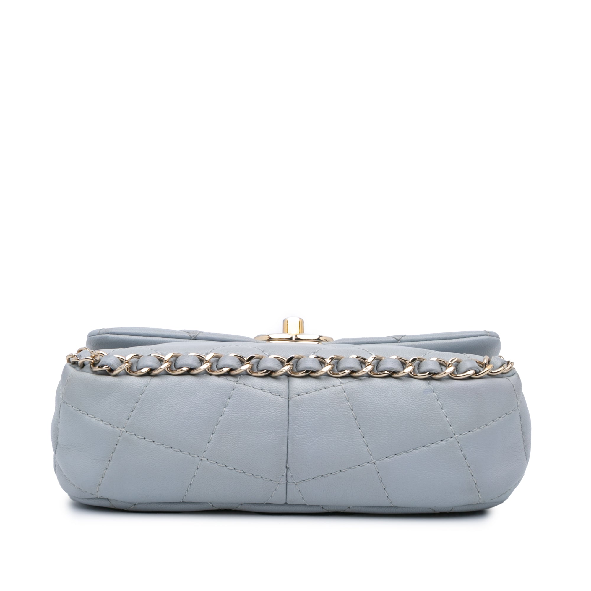 Chanel Mini Calfskin Chain Around Flap