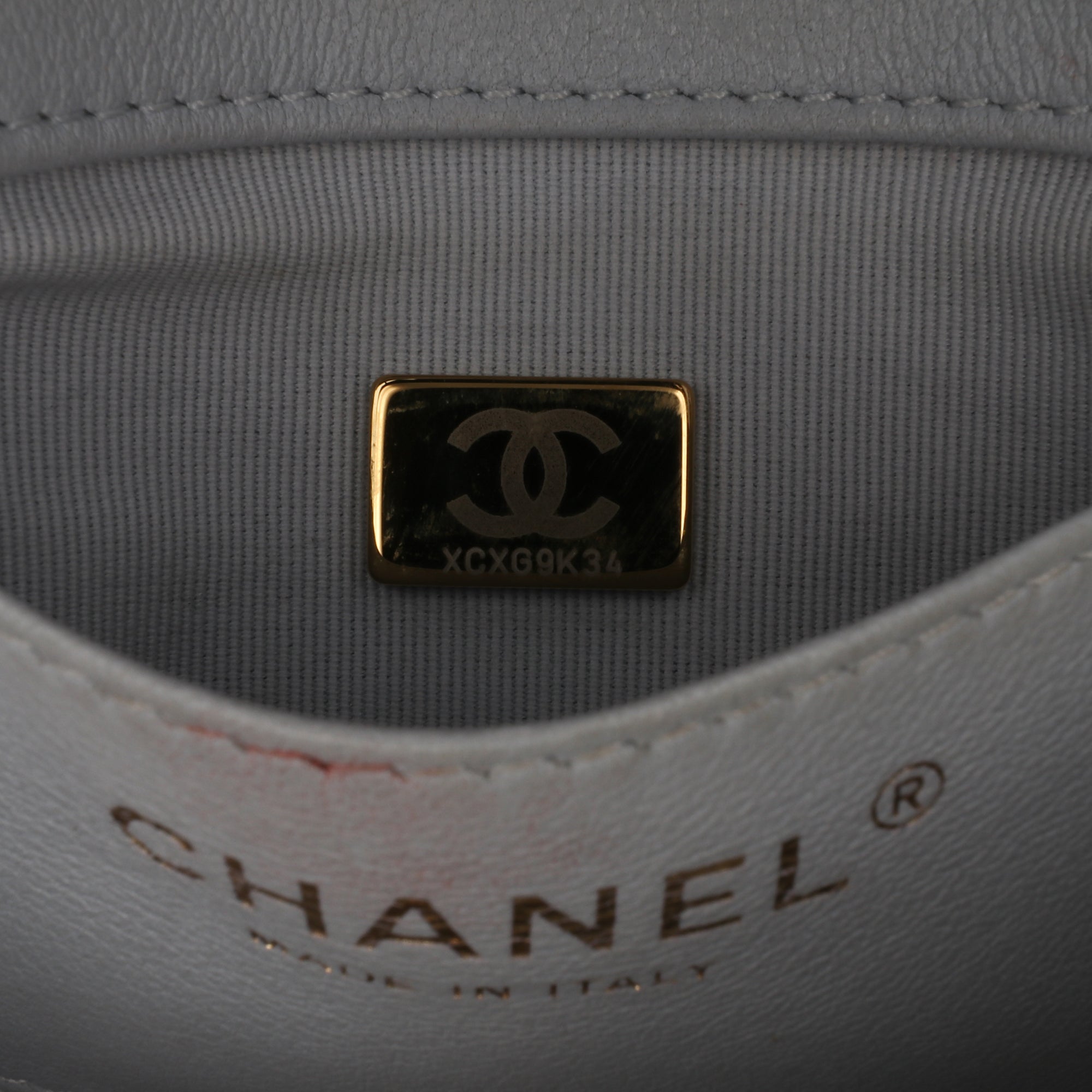 Chanel Mini Calfskin Chain Around Flap