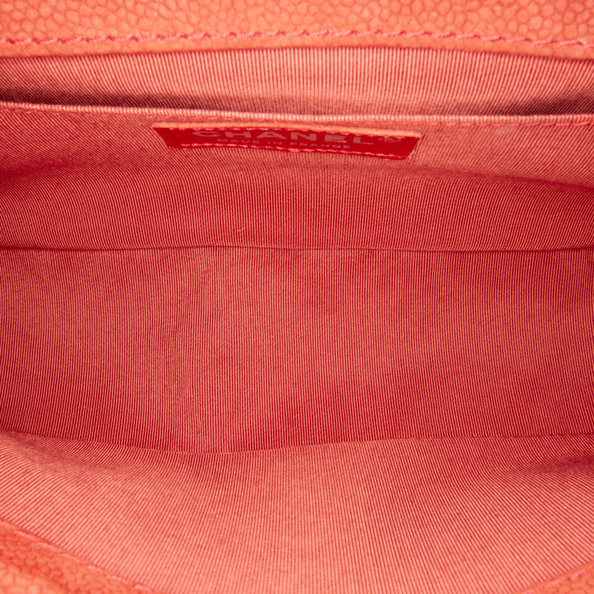 Old Medium Quilted Caviar Boy Flap