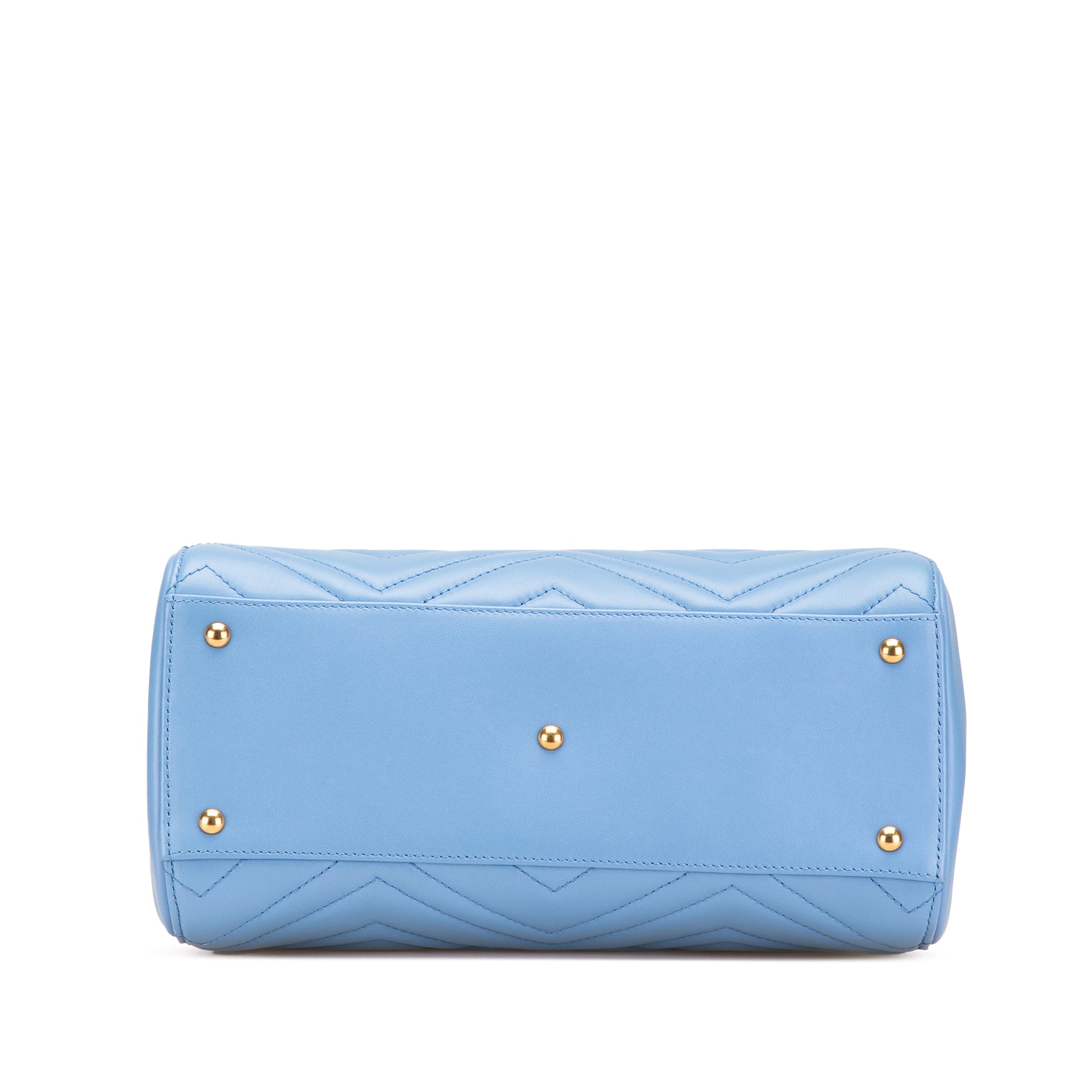 Small GG Marmont Matelasse Leather Satchel