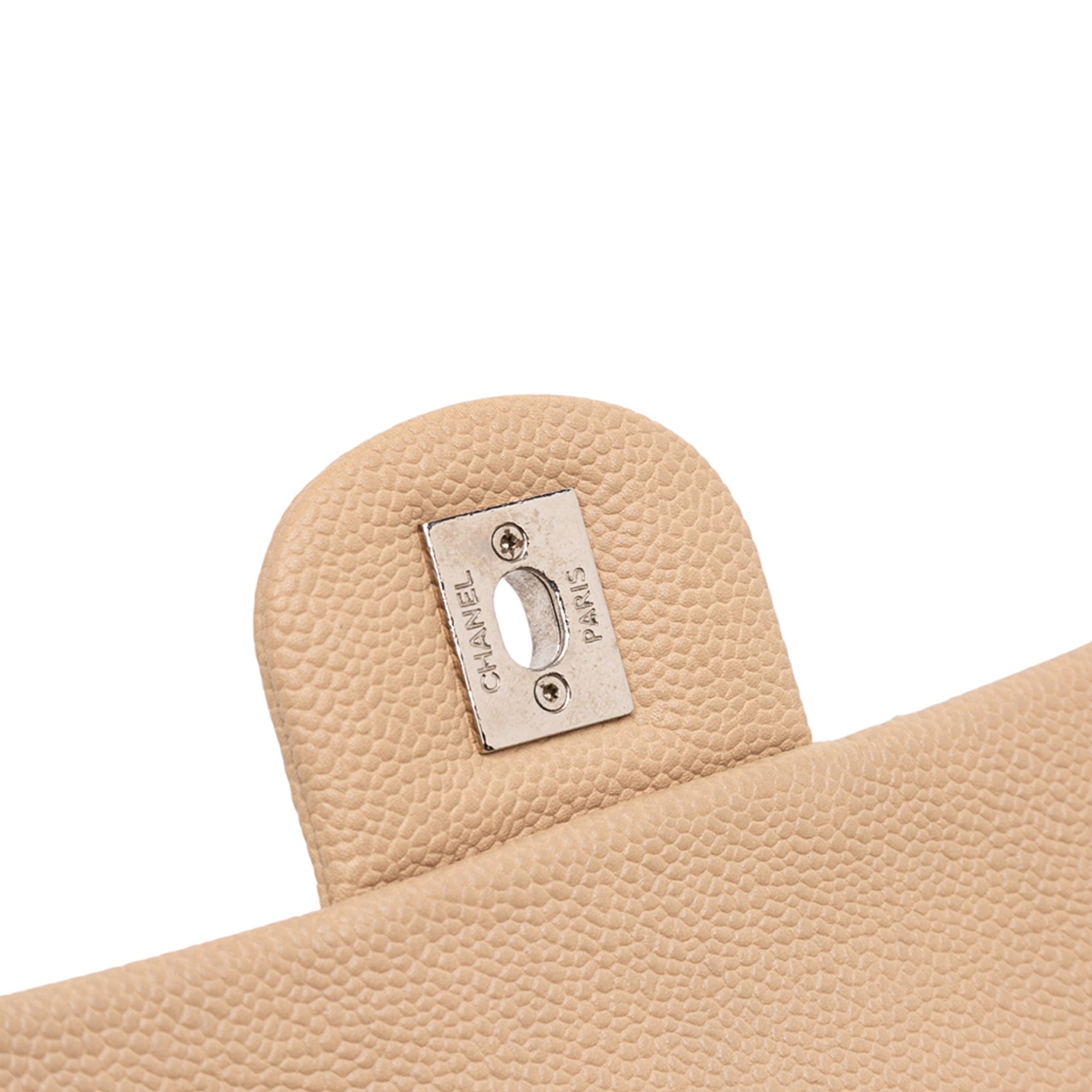 Jumbo Quilted Caviar Easy Flap