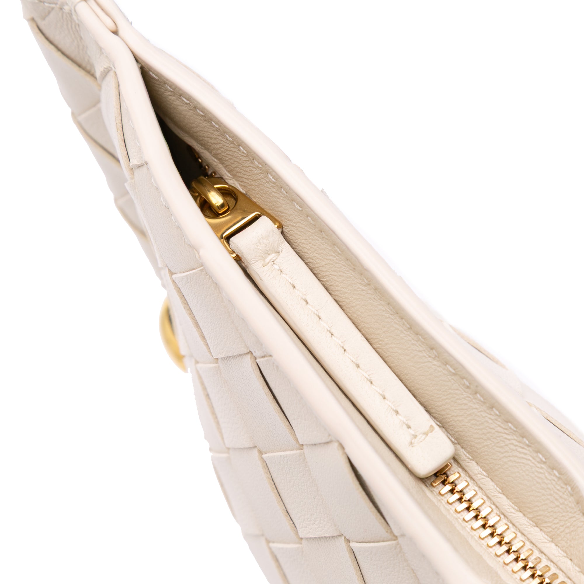 Baby Lambskin Intrecciato Solstice Shoulder Bag