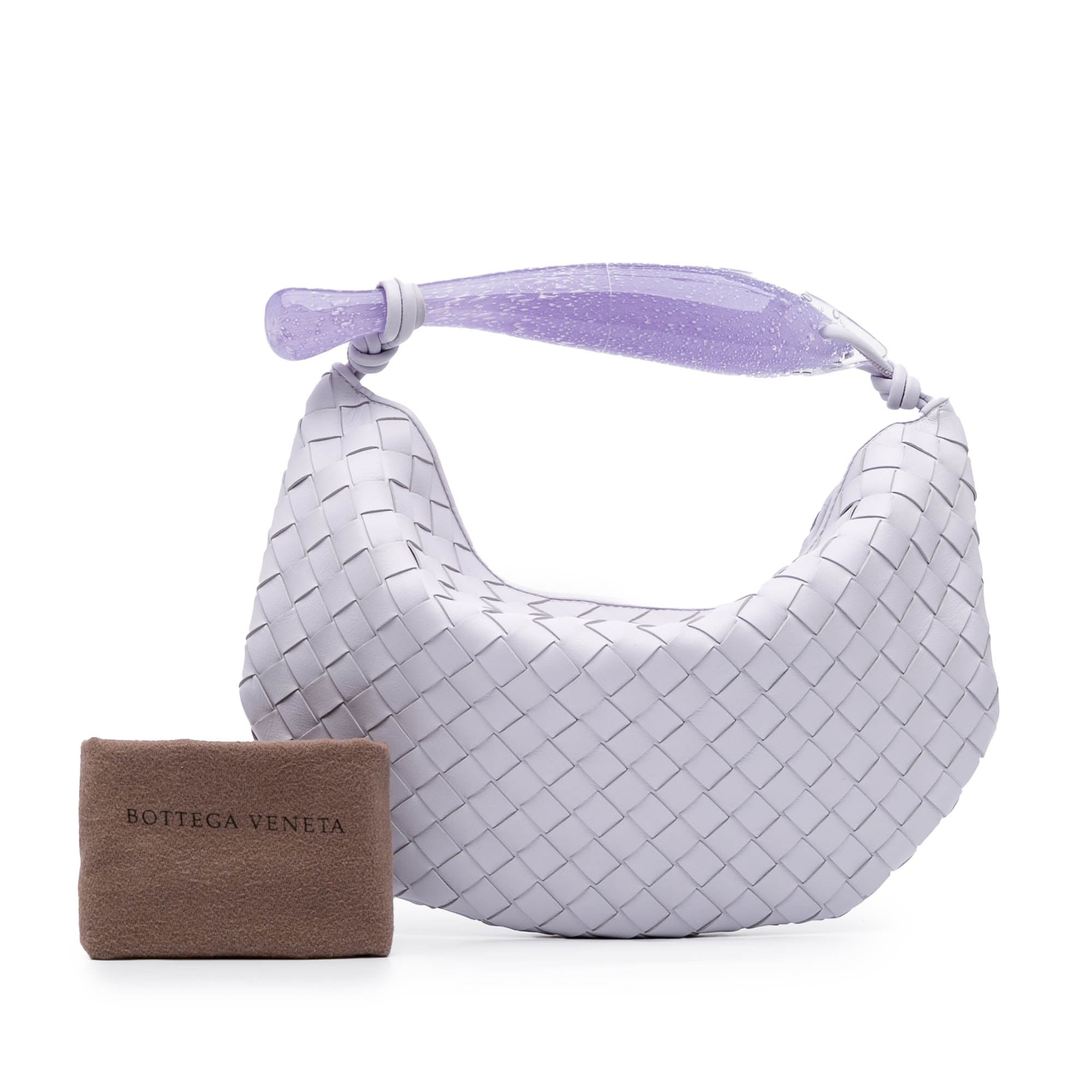 Bottega Veneta Limited Edition Murano Glass Lambskin Intrecciato Sardine
