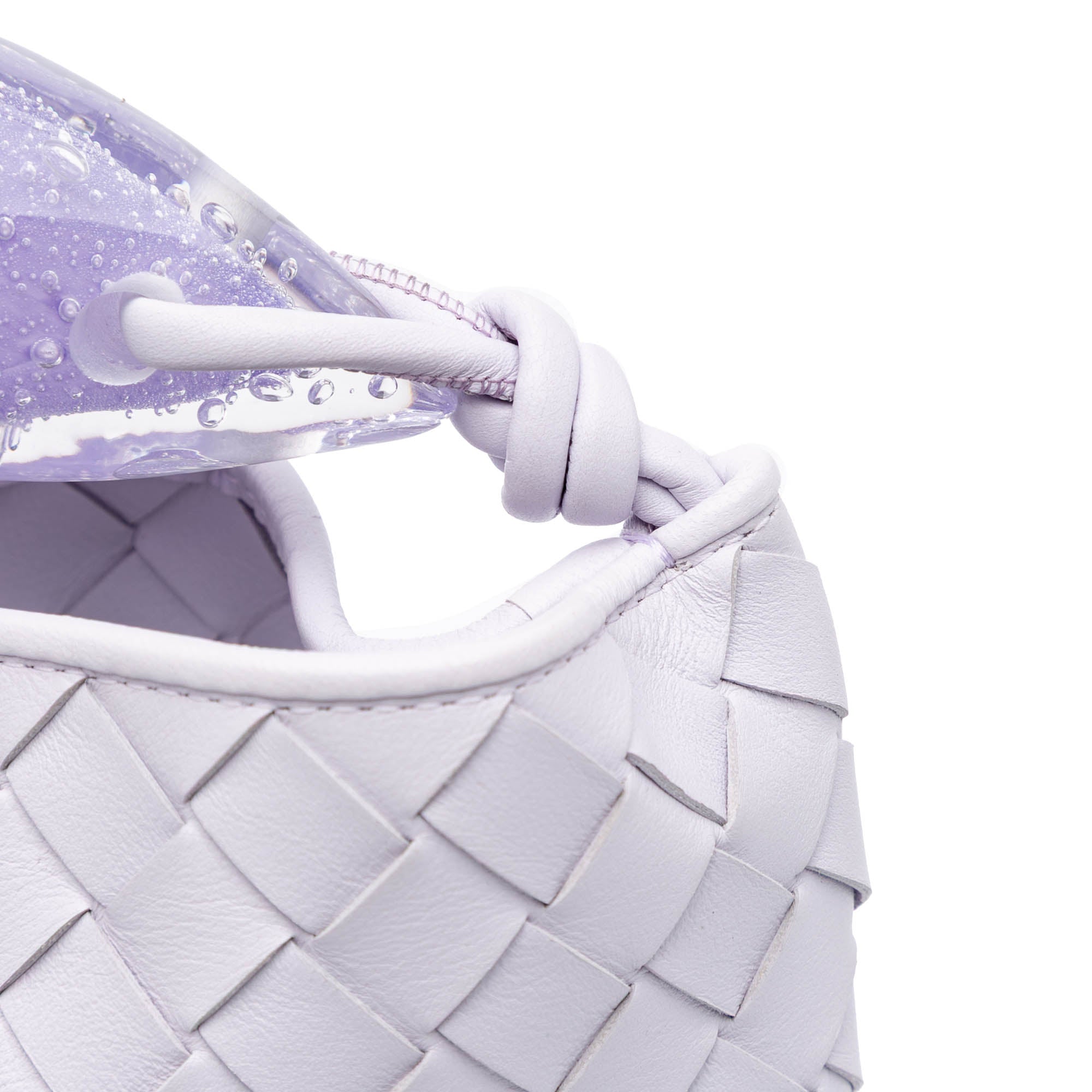 Bottega Veneta Limited Edition Murano Glass Lambskin Intrecciato Sardine