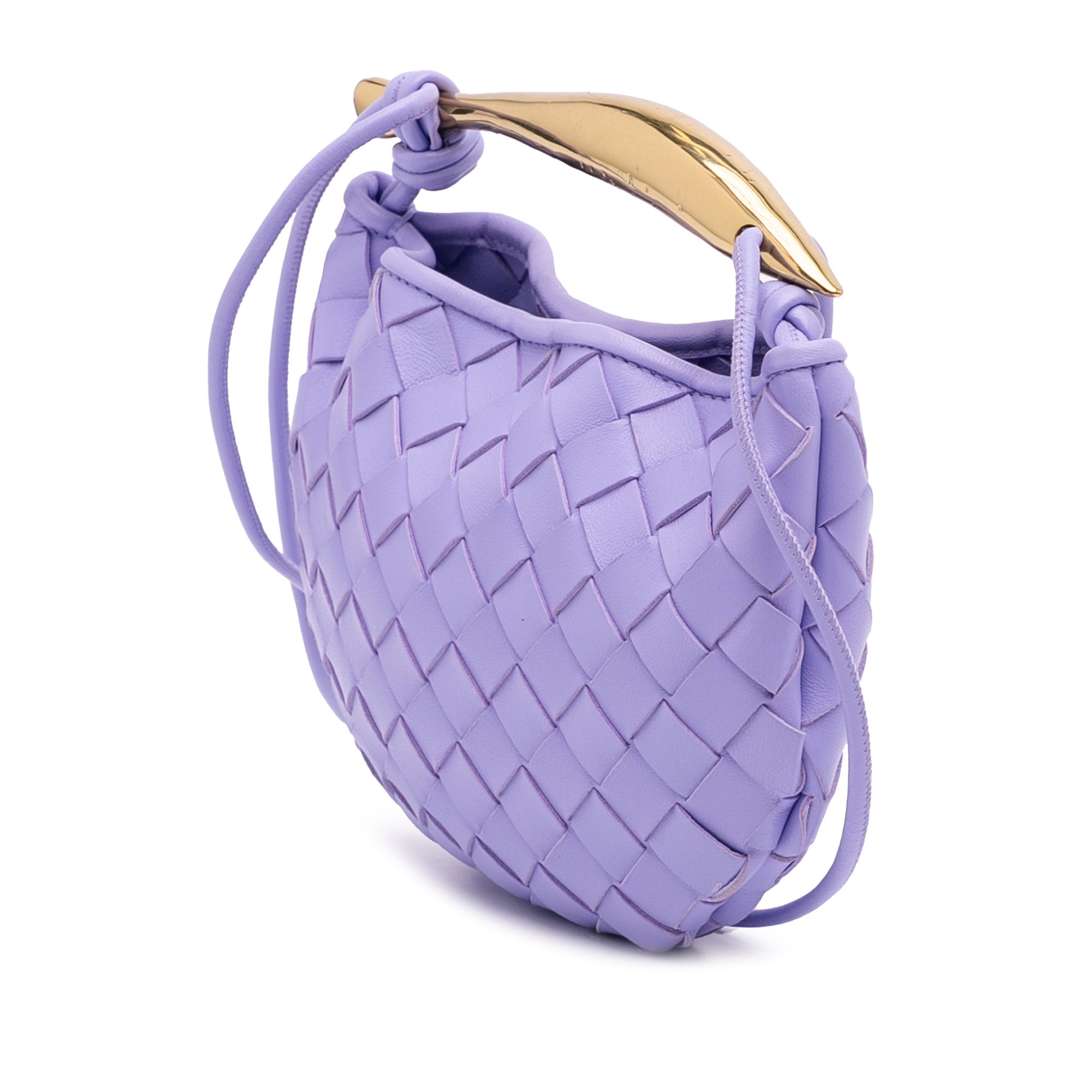 Bottega Veneta Baby Lambskin Intrecciato Sardine Bag