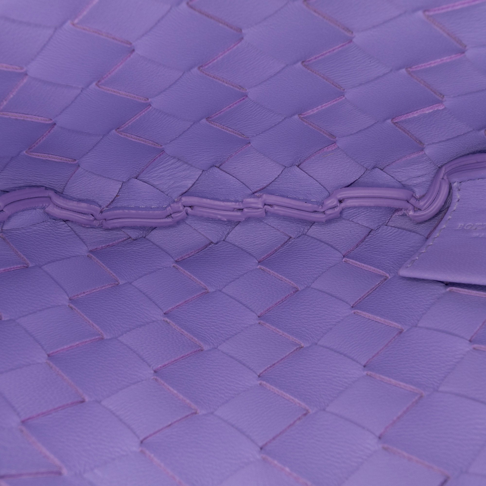 Baby Lambskin Intrecciato Sardine Bag