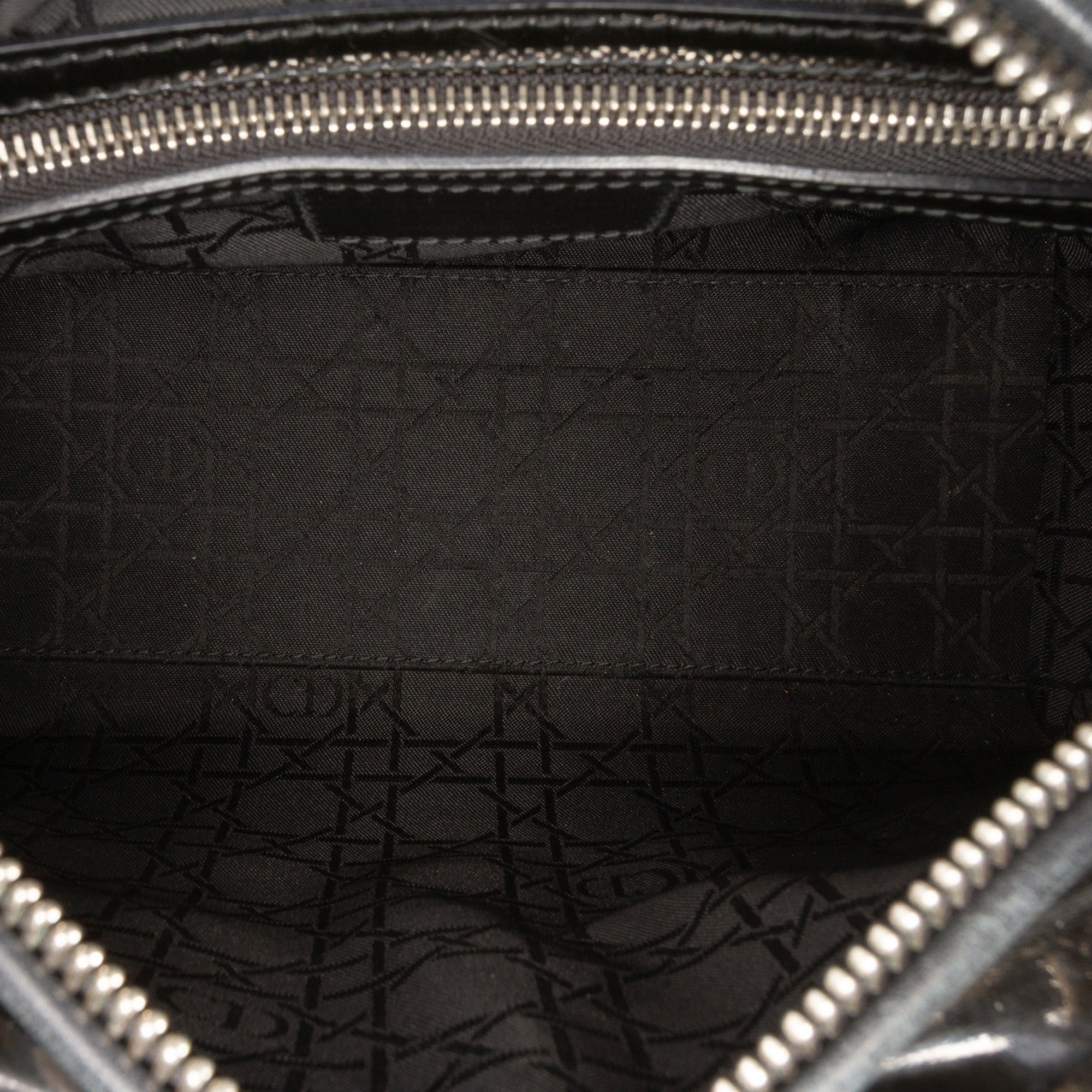 Medium Patent Cannage Lady Dior