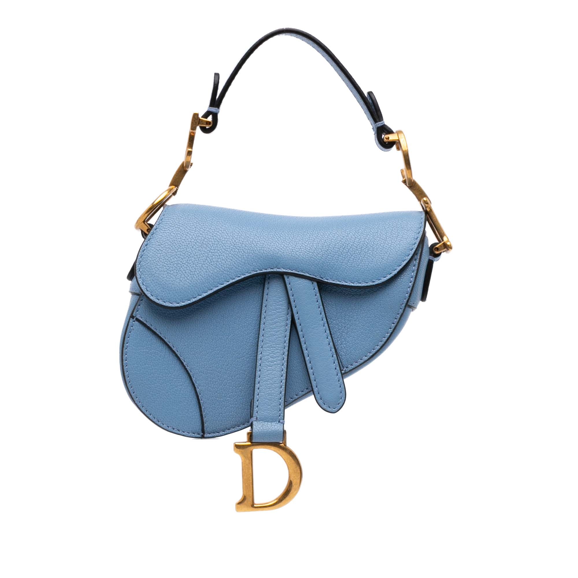 Micro Goatskin Saddle Bag