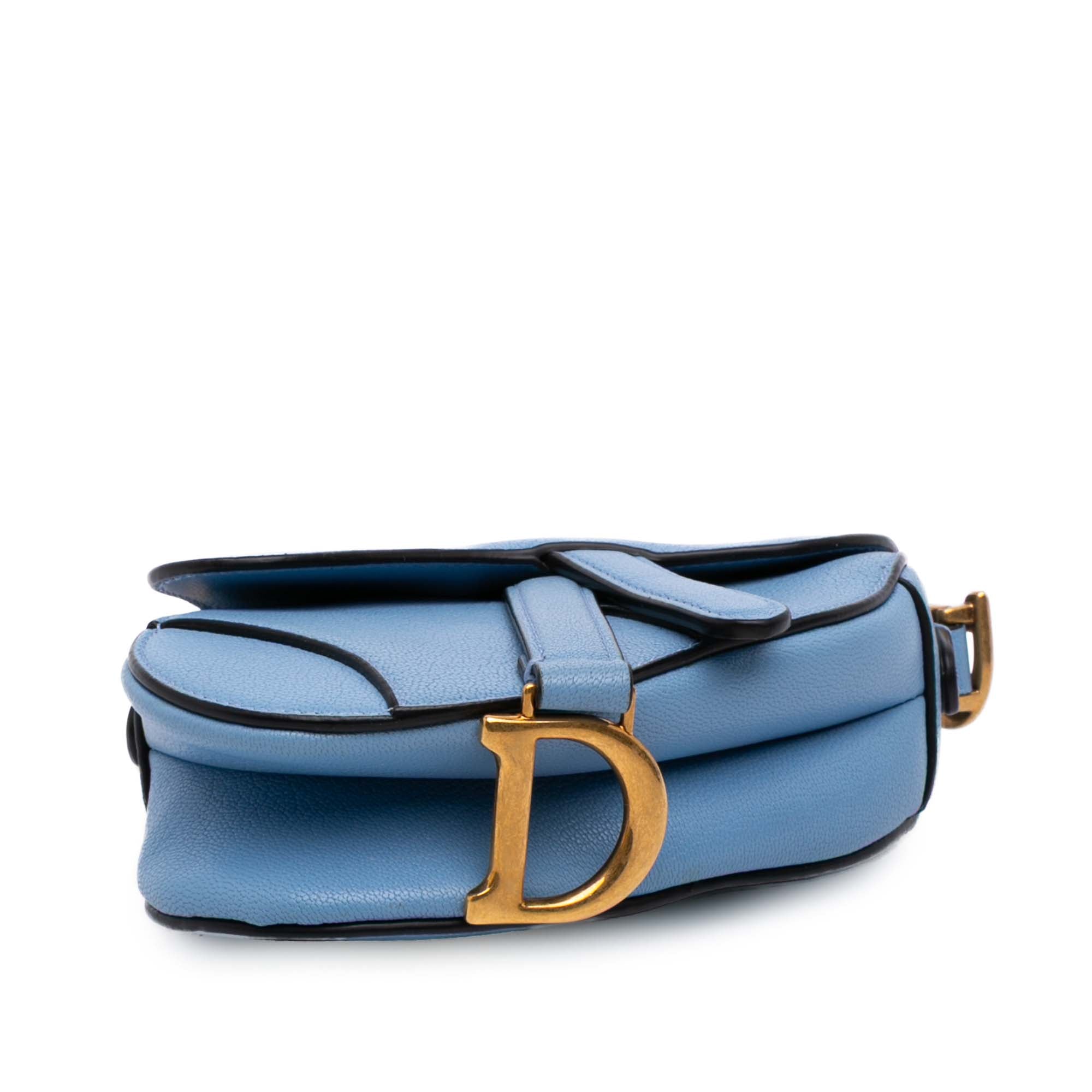 Micro Goatskin Saddle Bag