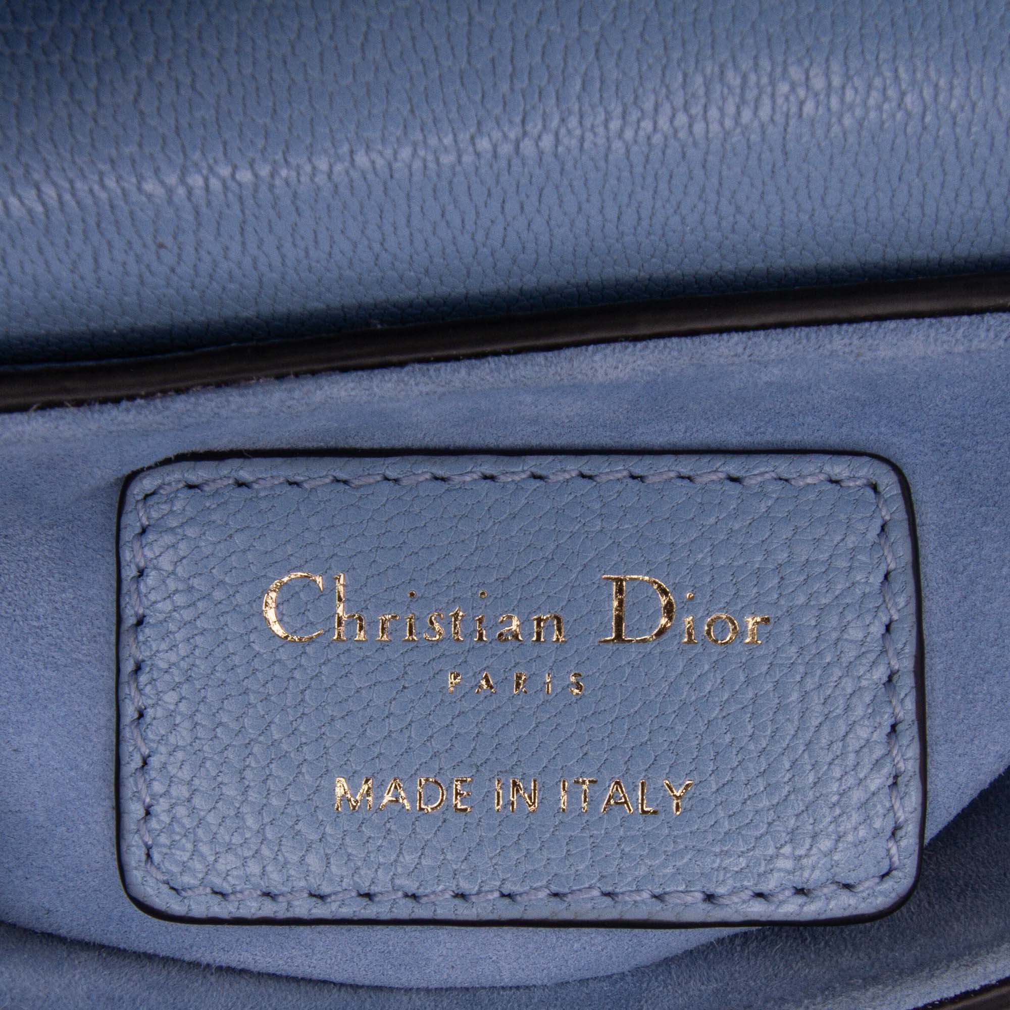 Dior Micro Goatskin Saddle Bag