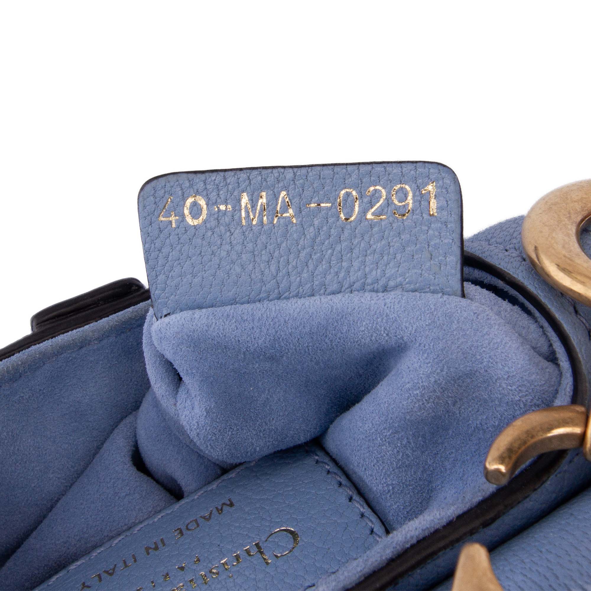 Dior Micro Goatskin Saddle Bag