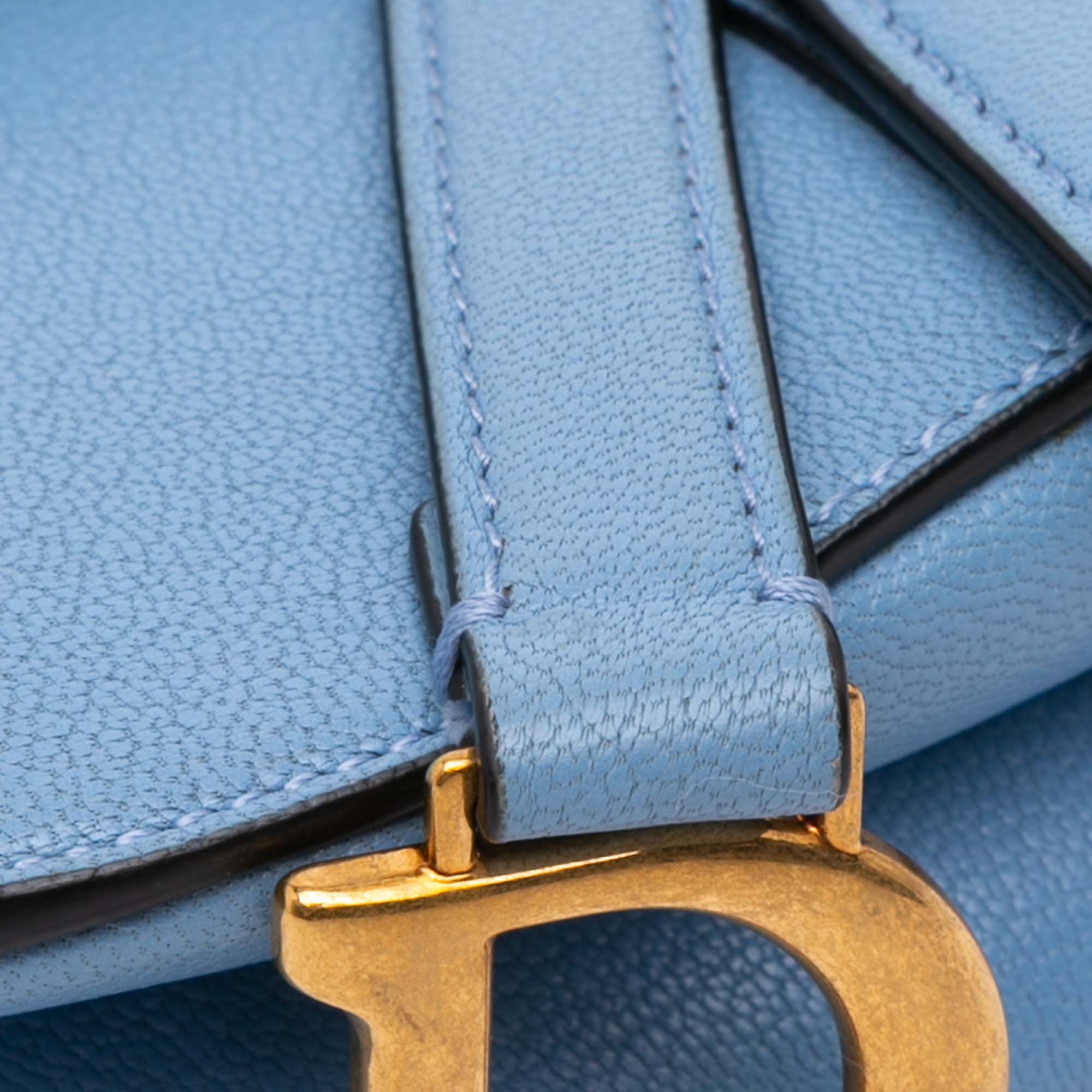Micro Goatskin Saddle Bag