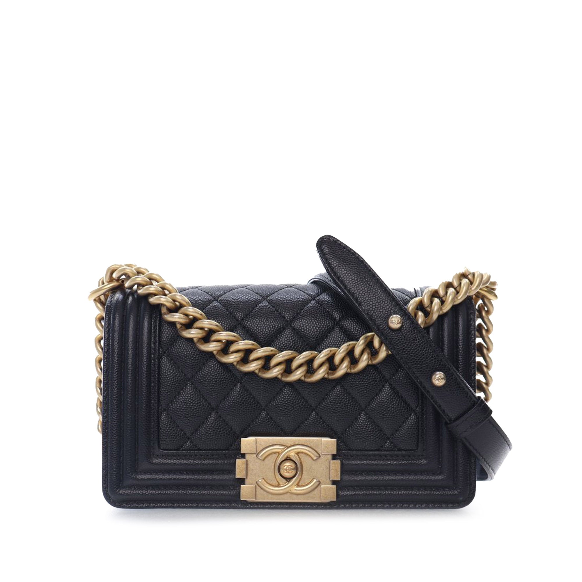 Small Caviar Boy Flap