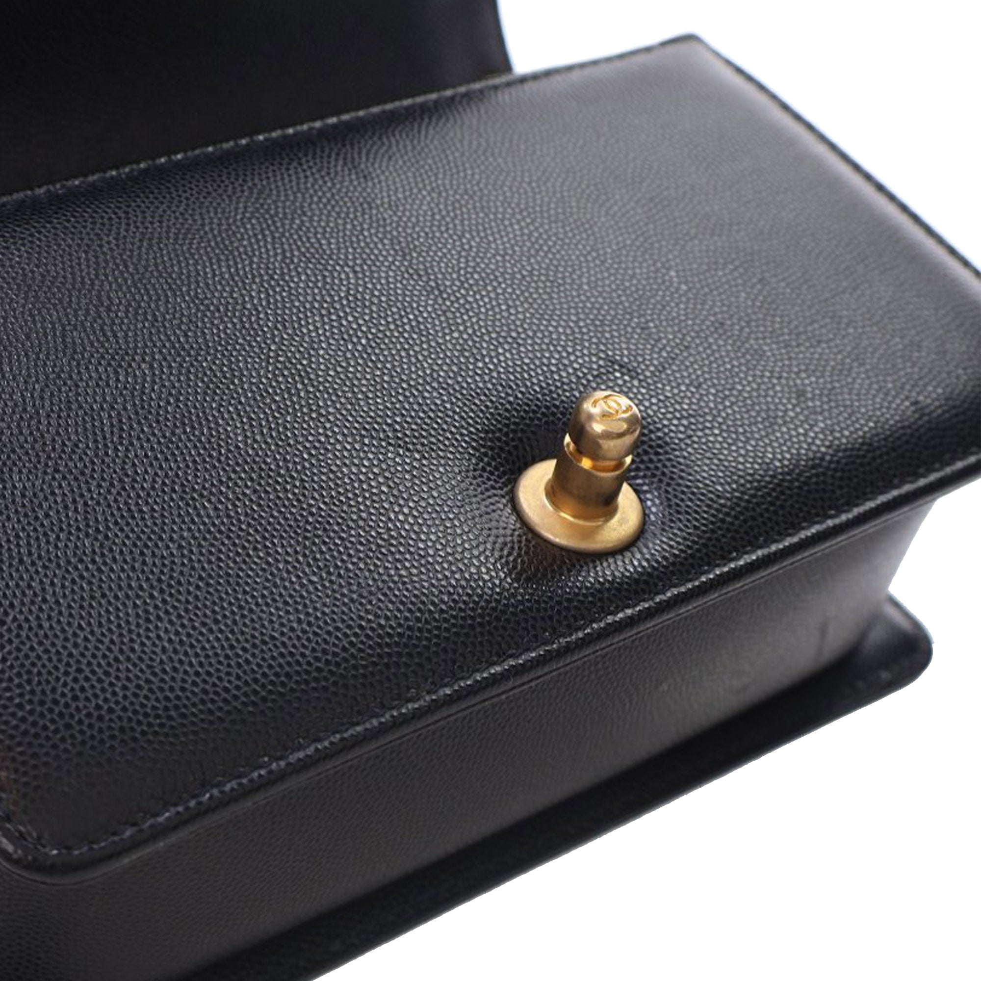 Small Caviar Boy Flap