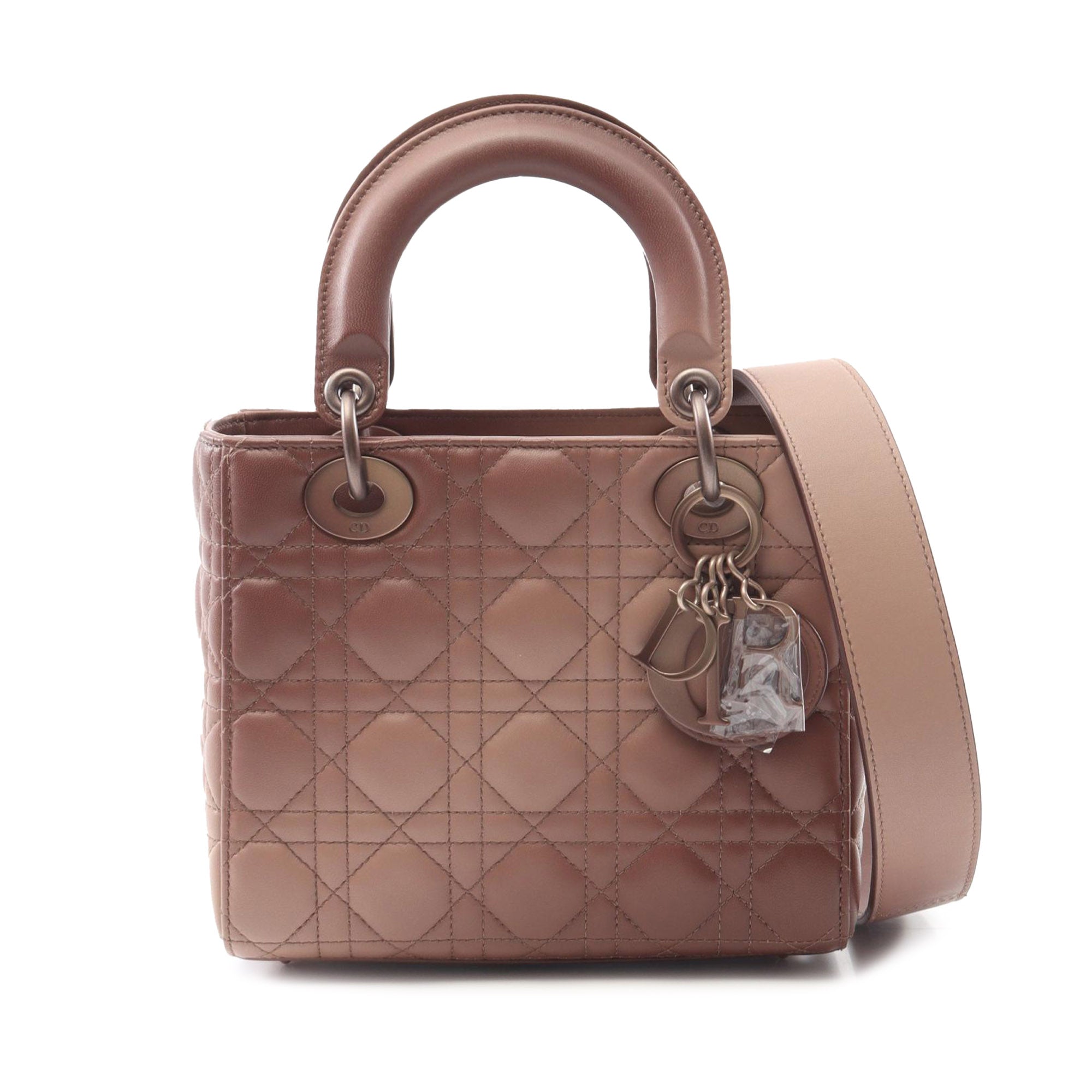 Small Ombre Lambskin Cannage lady Dior