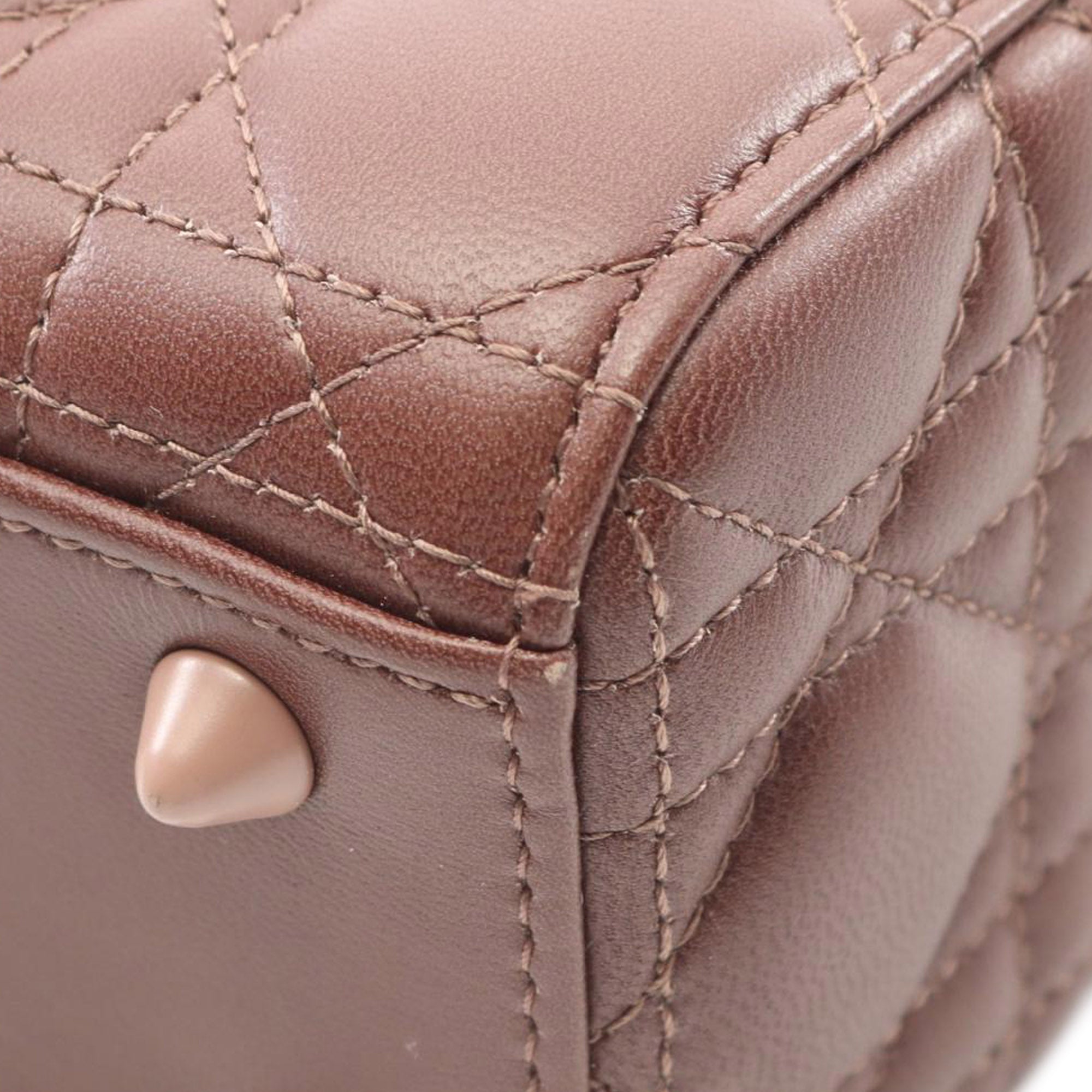 Small Ombre Lambskin Cannage lady Dior