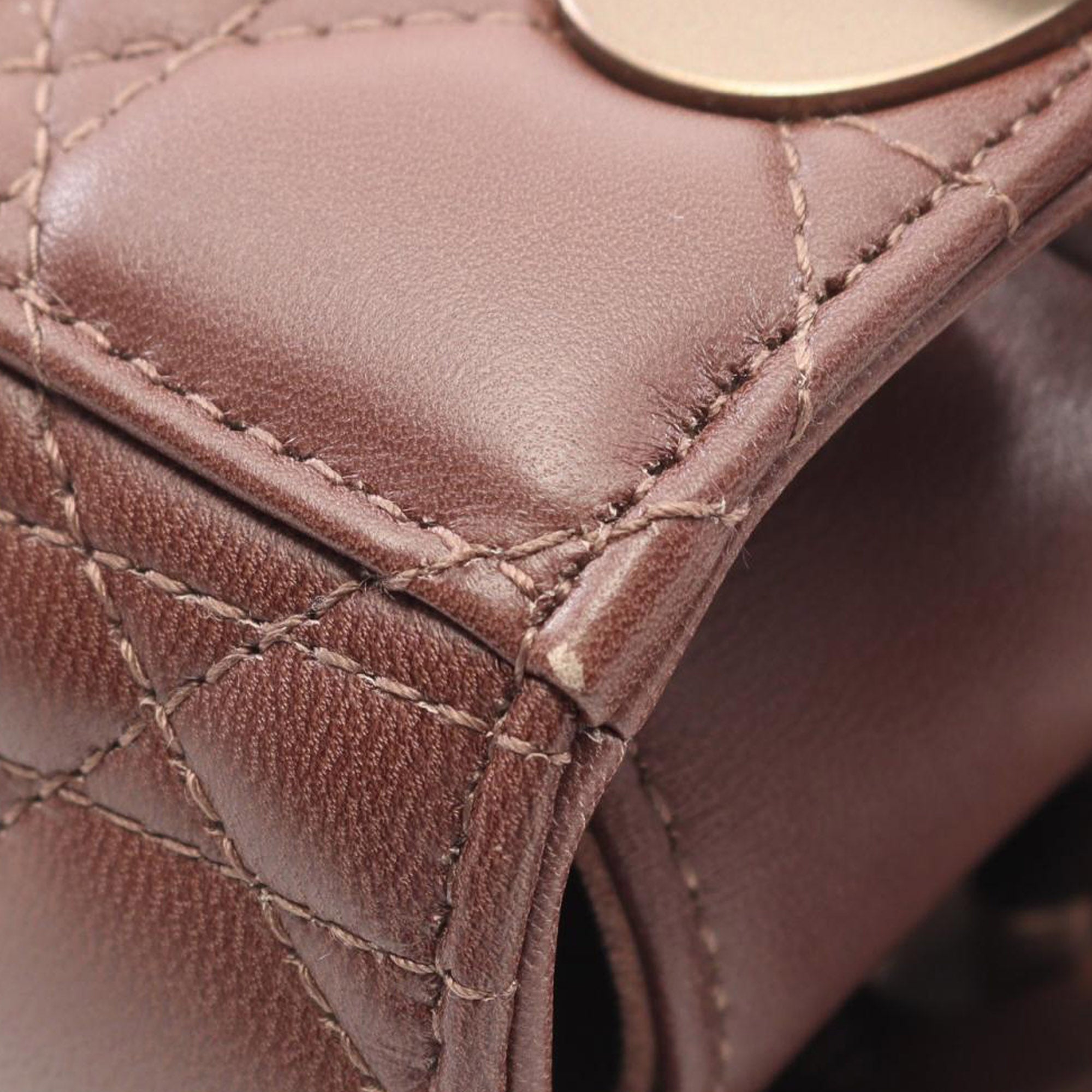 Small Ombre Lambskin Cannage lady Dior