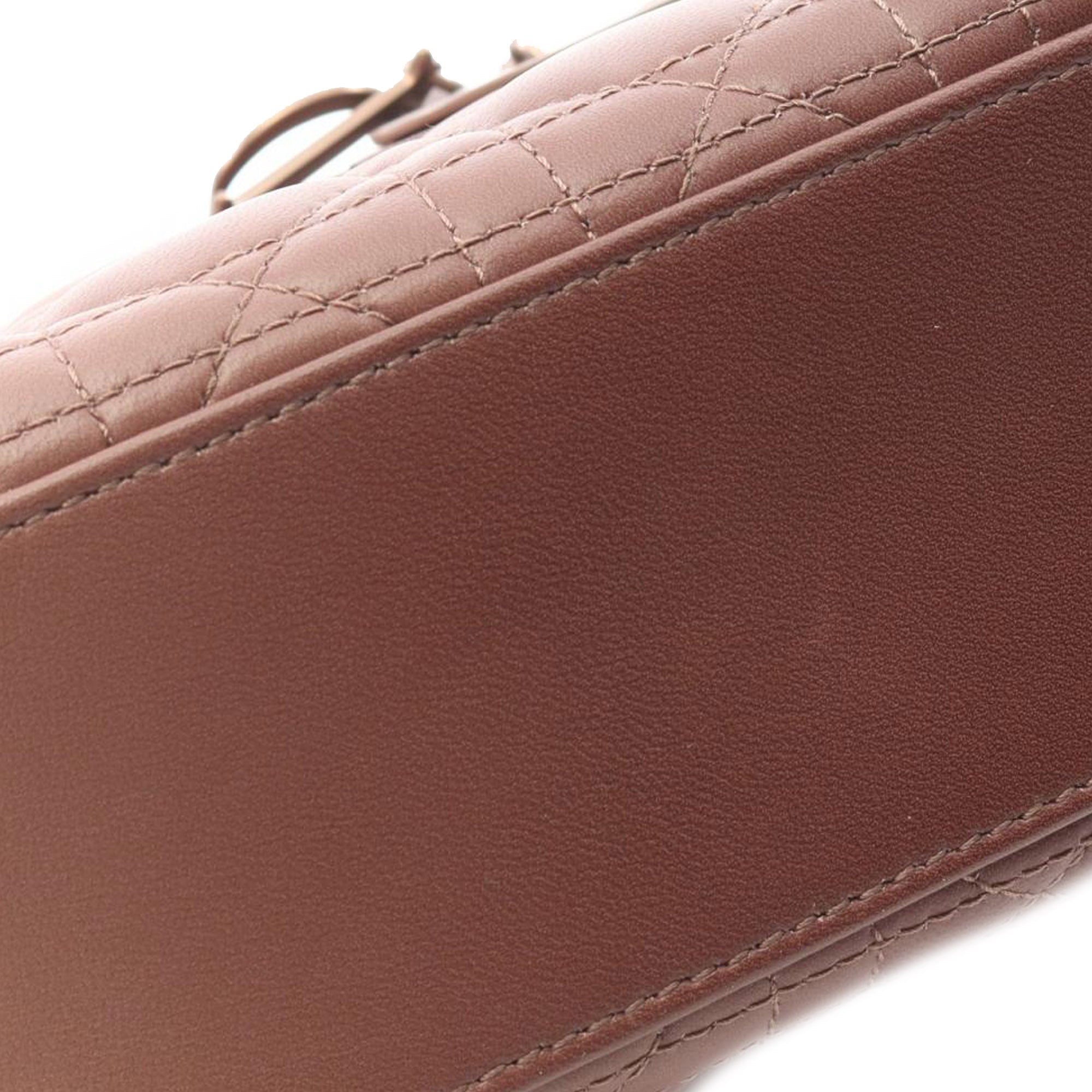 Small Ombre Lambskin Cannage lady Dior