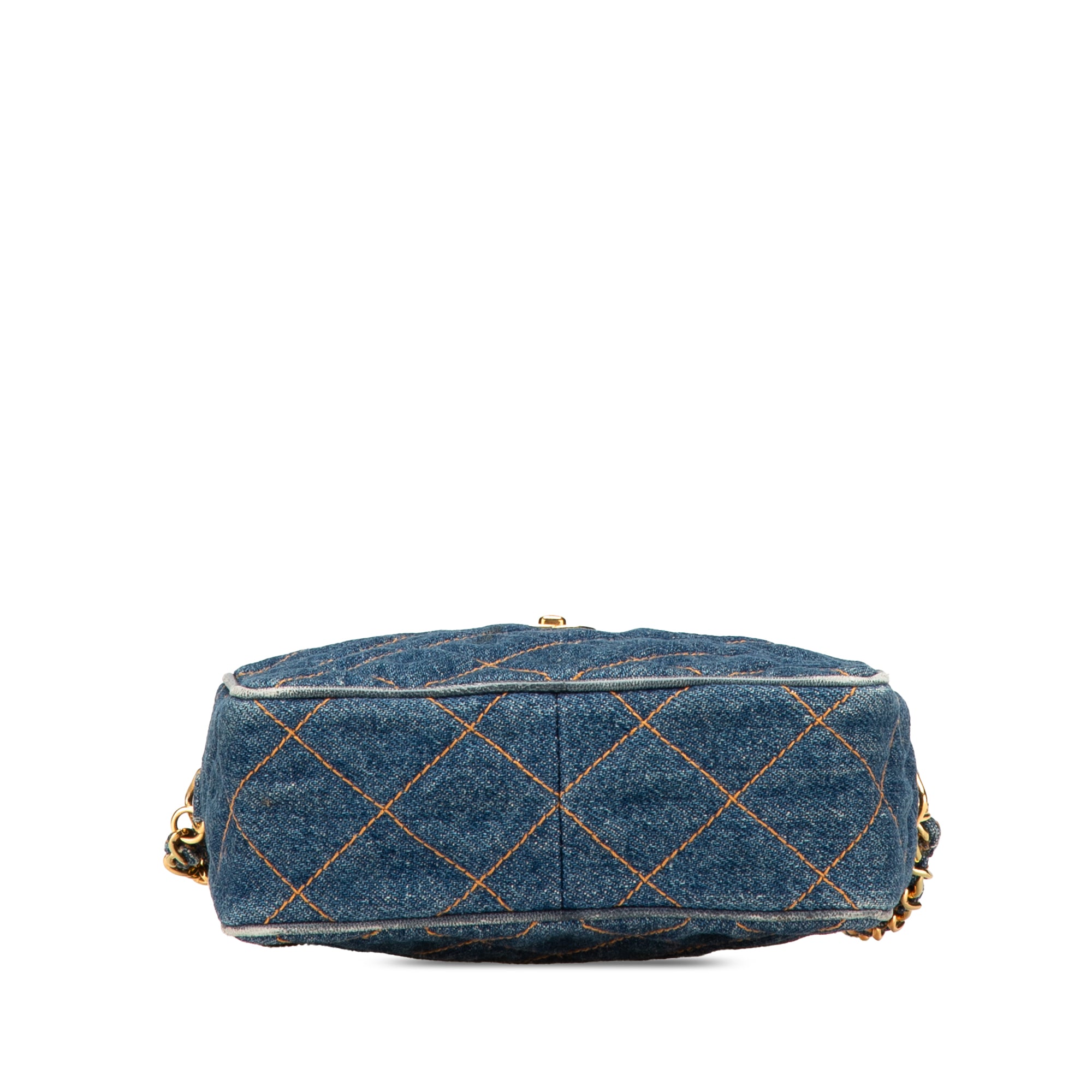 CC Quilted Denim Turnlock Camera Bag