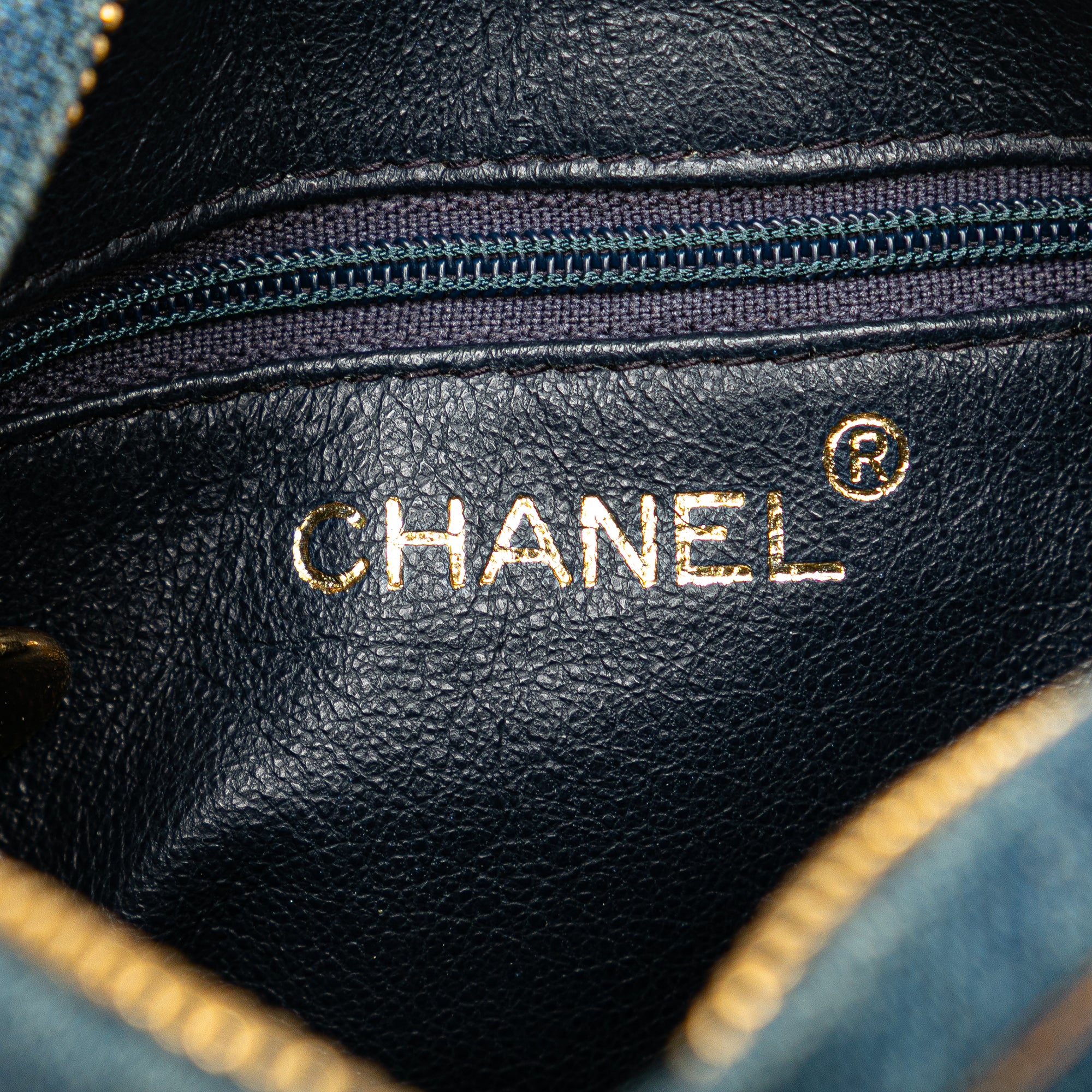 CC Quilted Denim Turnlock Camera Bag