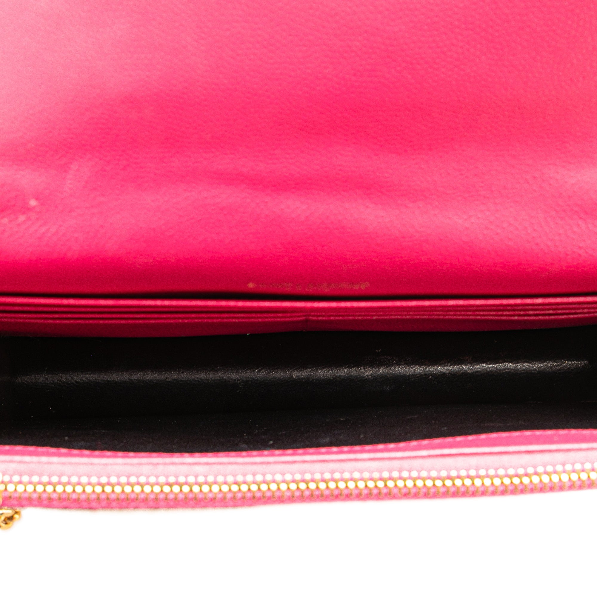 Saint Laurent Grain De Poudre Cassandre Envelope Chain Wallet