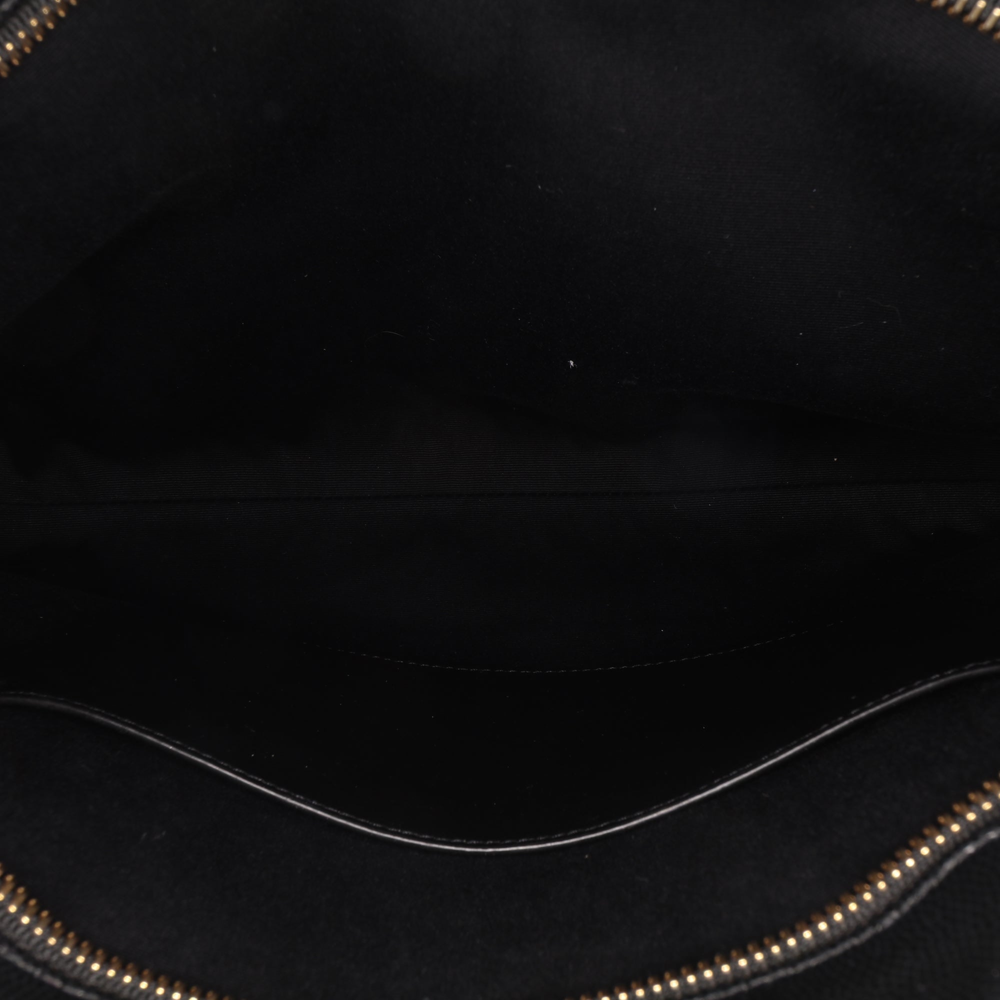 Medium Chevron Grain De Poudre Tribeca Shopping Tote