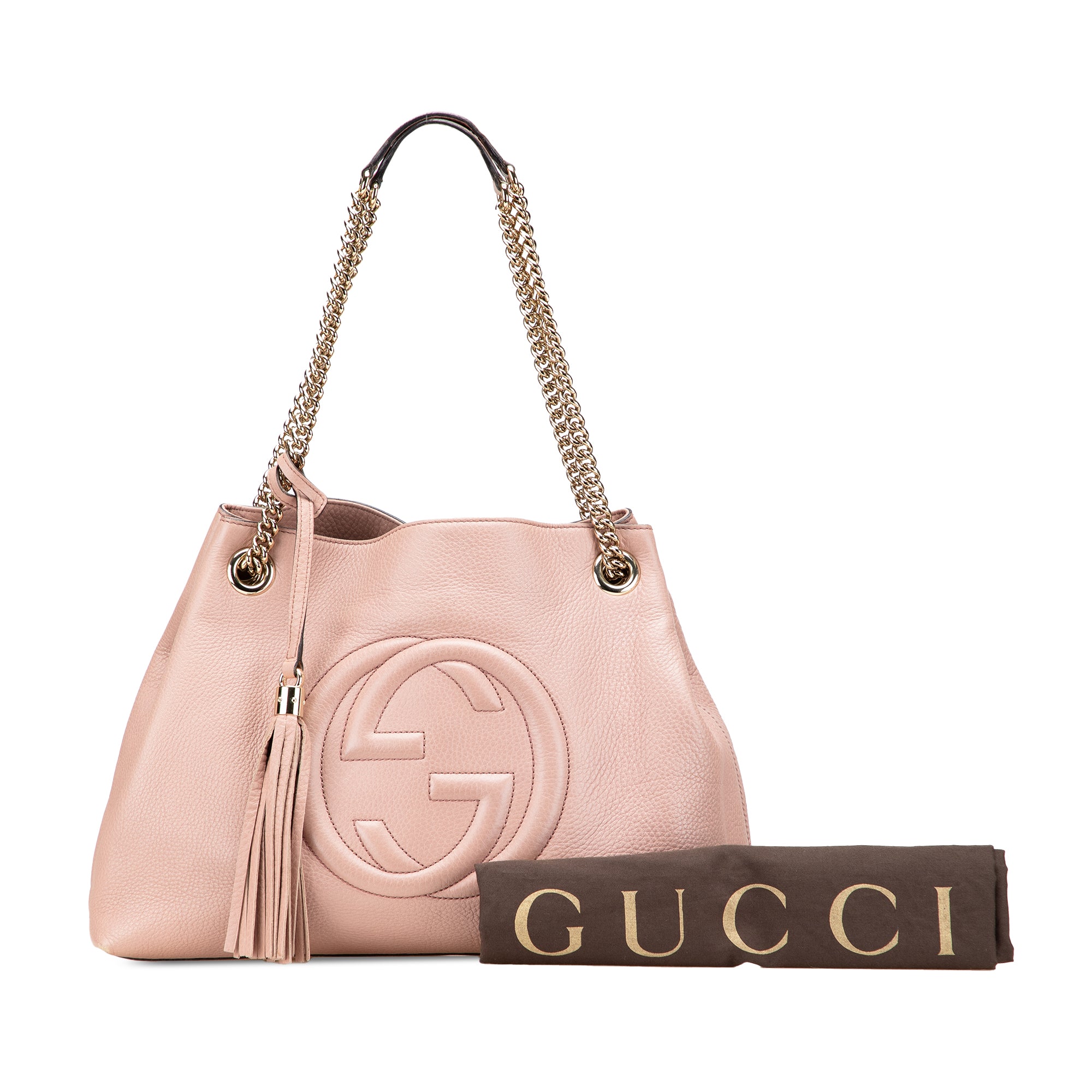 Gucci Medium Calfskin Soho Chain Tote