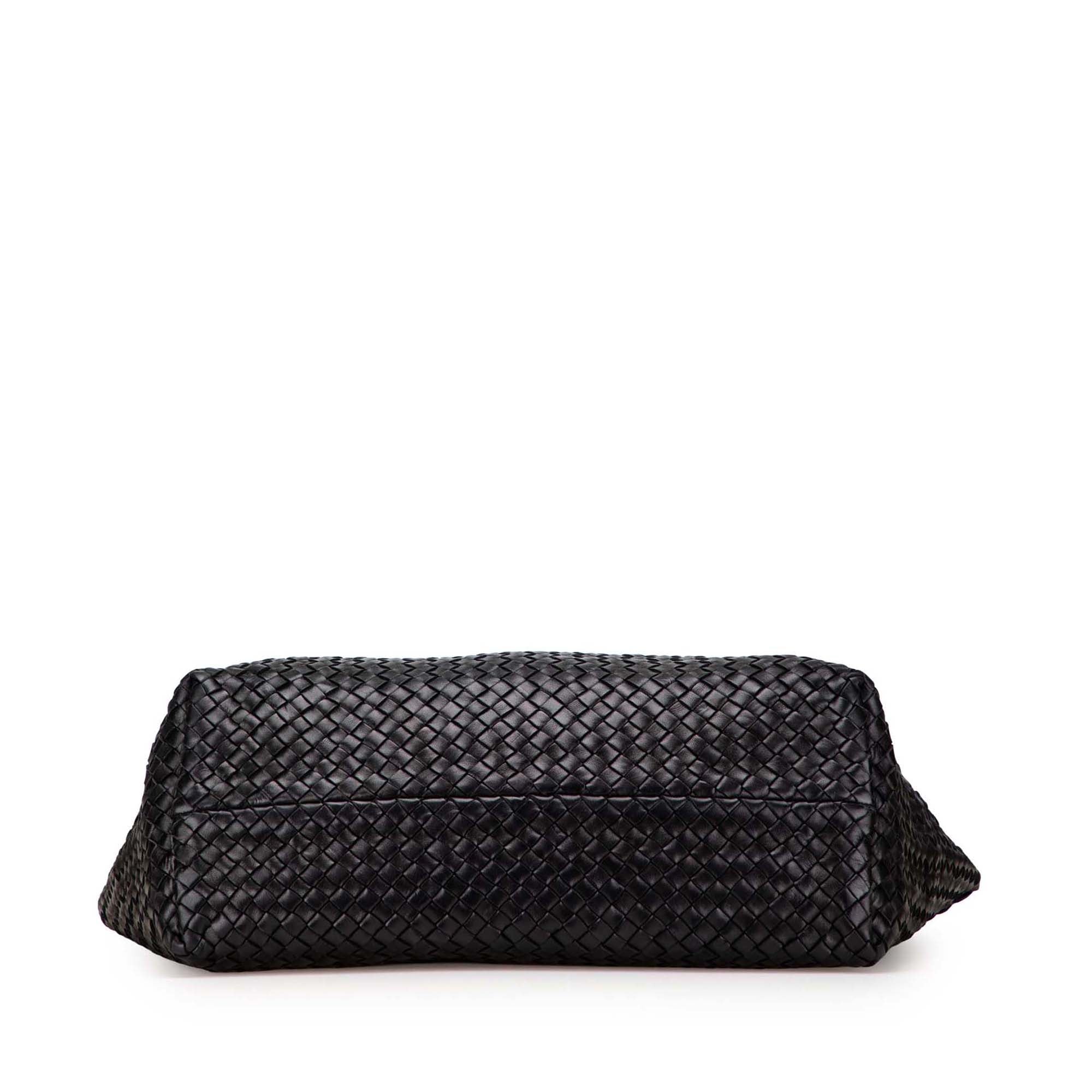 Medium Lambskin Intreccio Cabat Tote