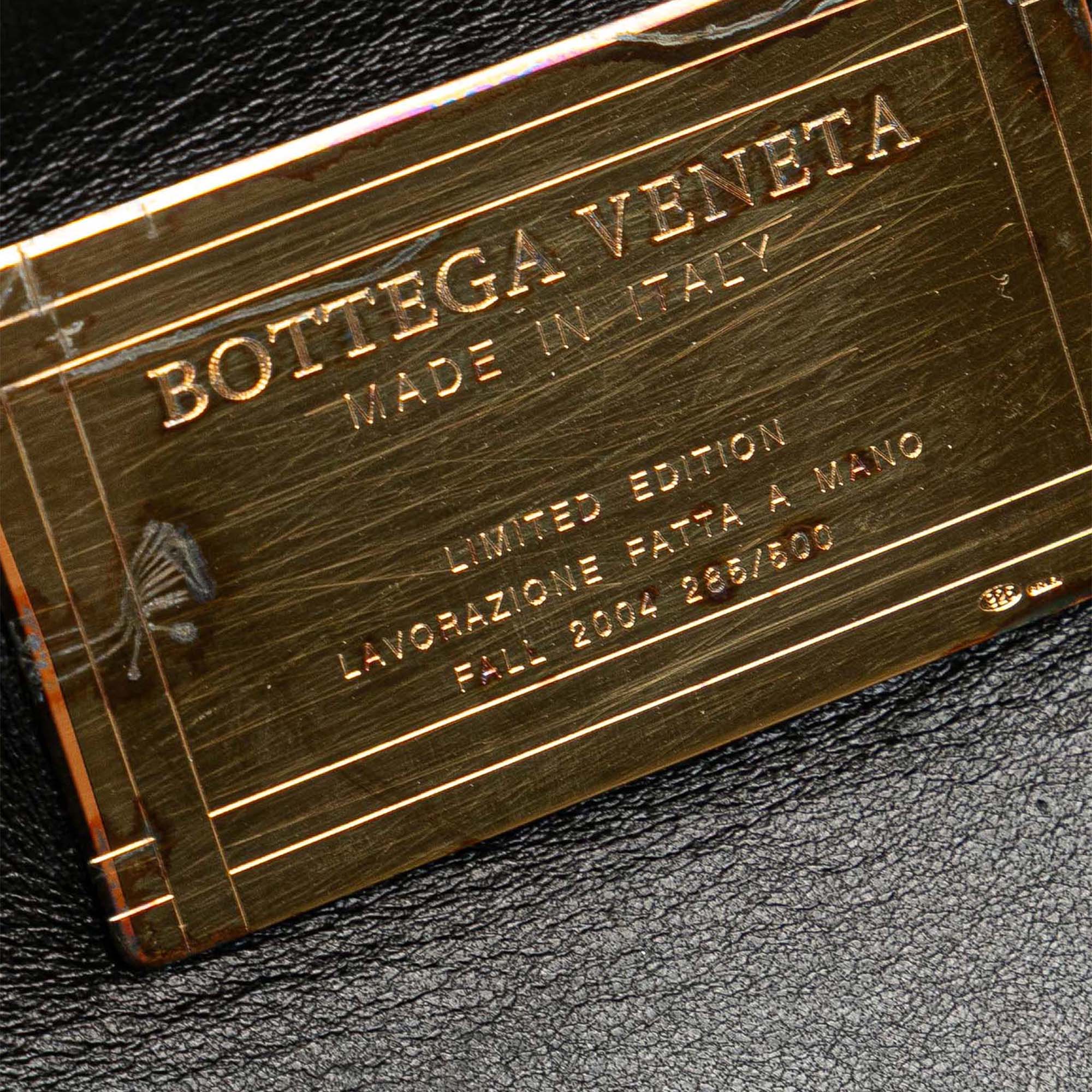 Medium Lambskin Intreccio Cabat Tote