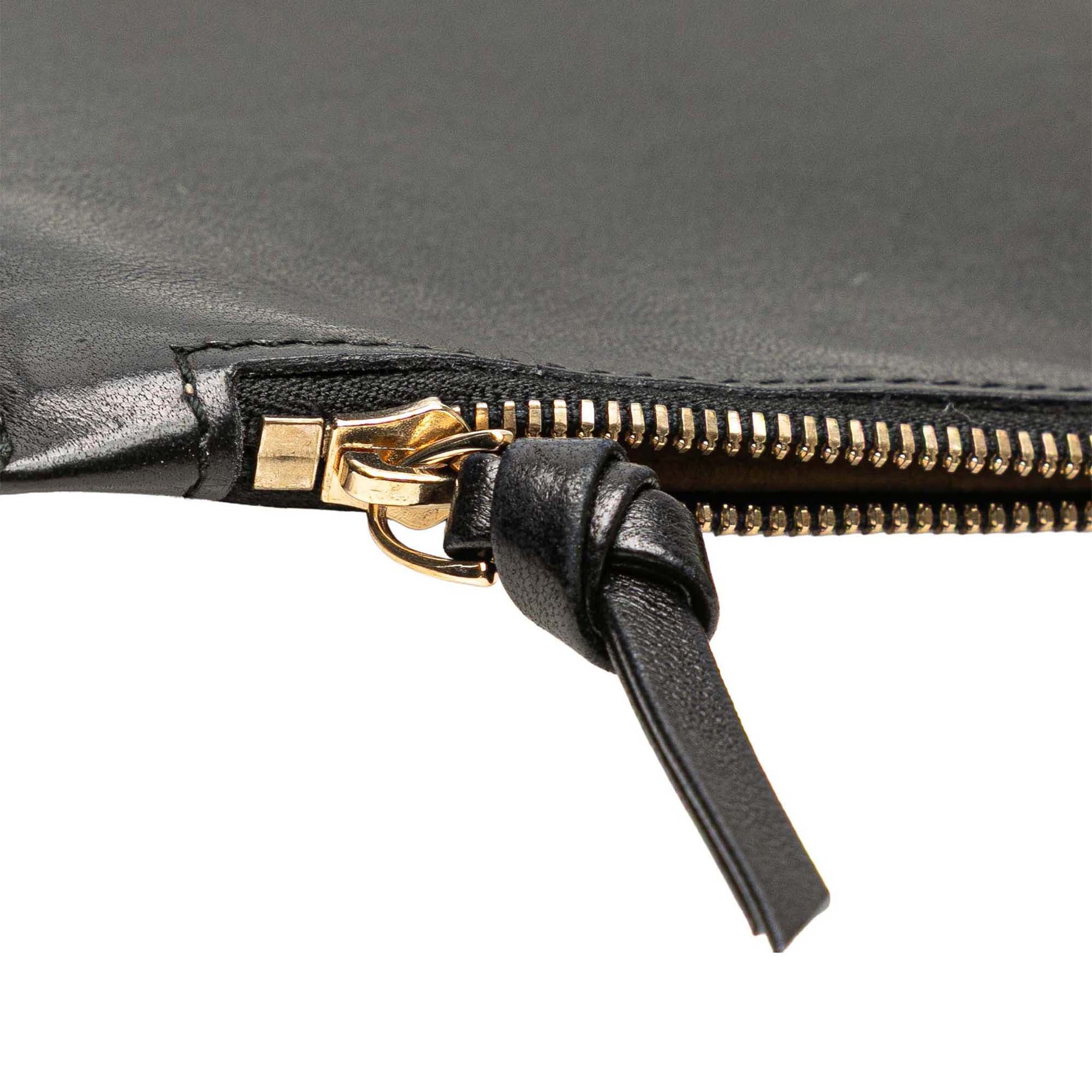 Medium Lambskin Intreccio Cabat Tote