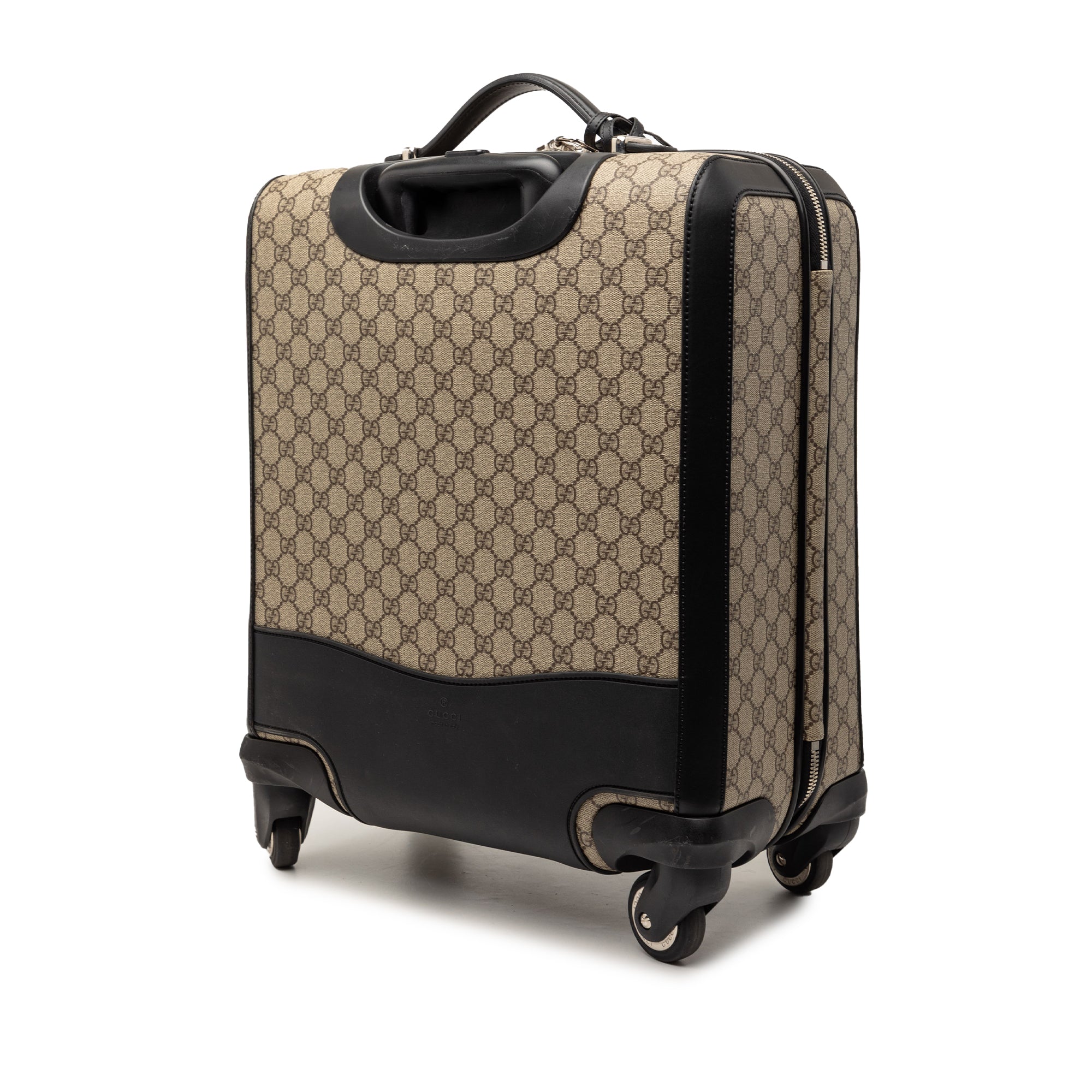 Gucci GG Supreme Carry On Rolling Suitcase