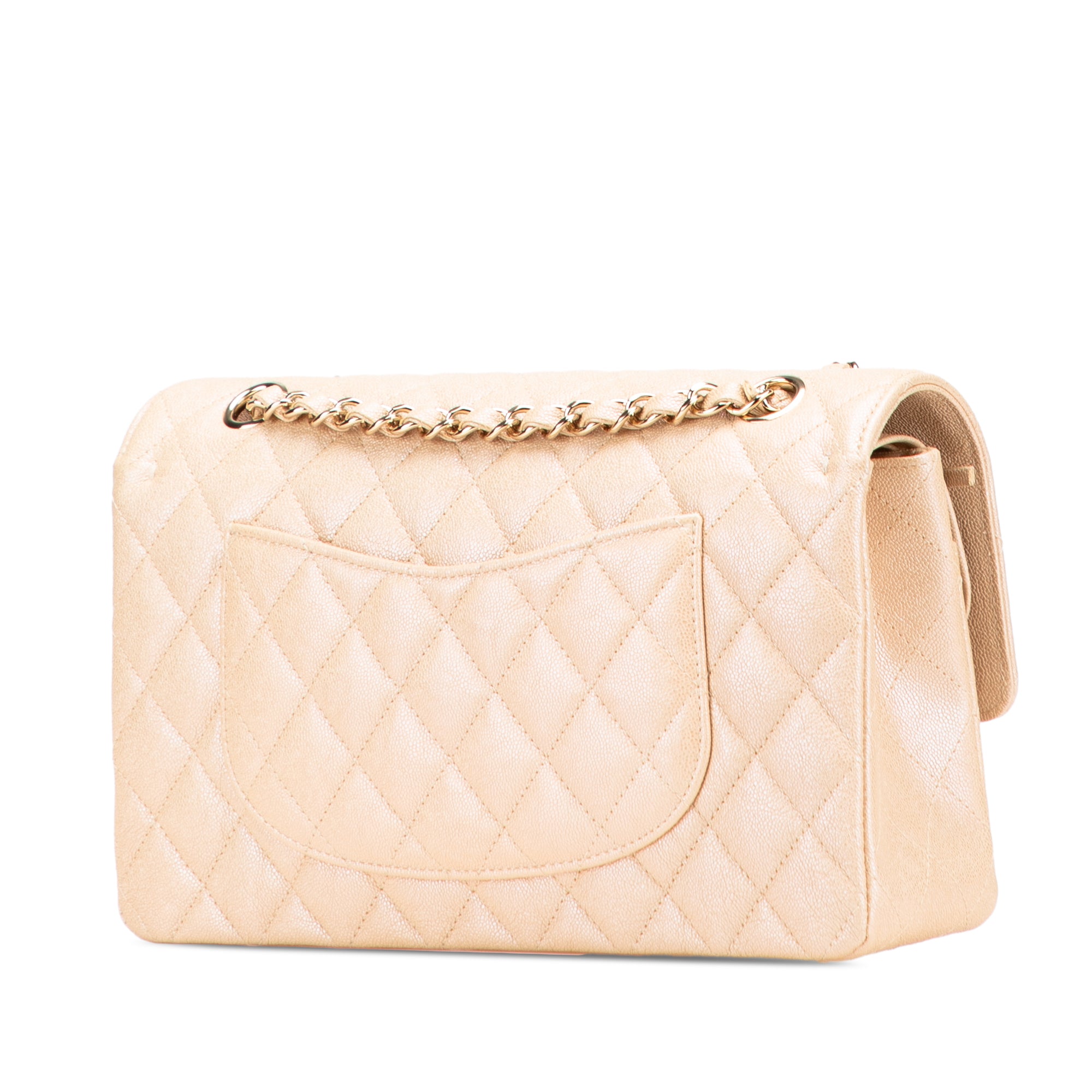 Chanel Medium Classic Iridescent Caviar Double Flap