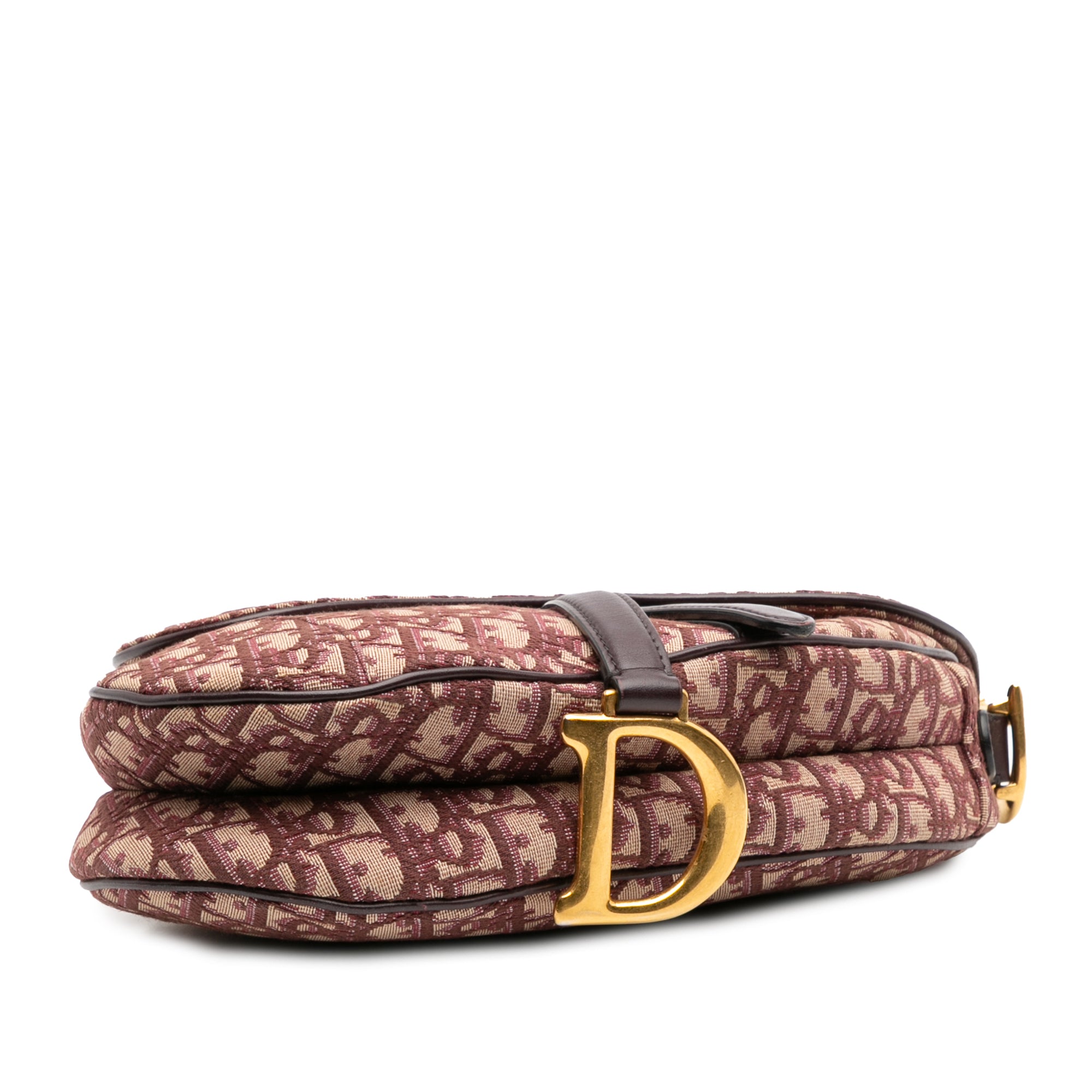 Dior Oblique Canvas Saddle Bag