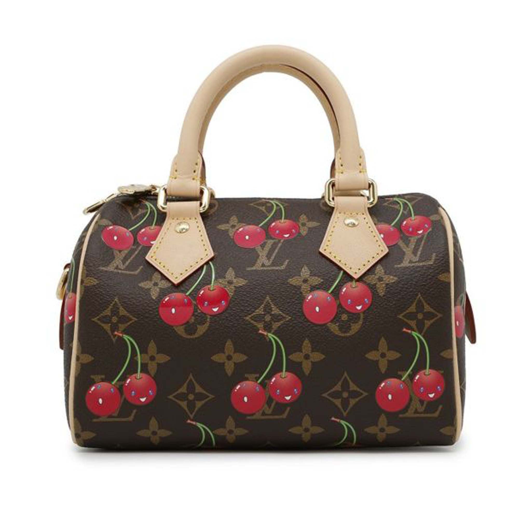 Takashi Murakami Monogram Cherry Speedy Bandouliere 20