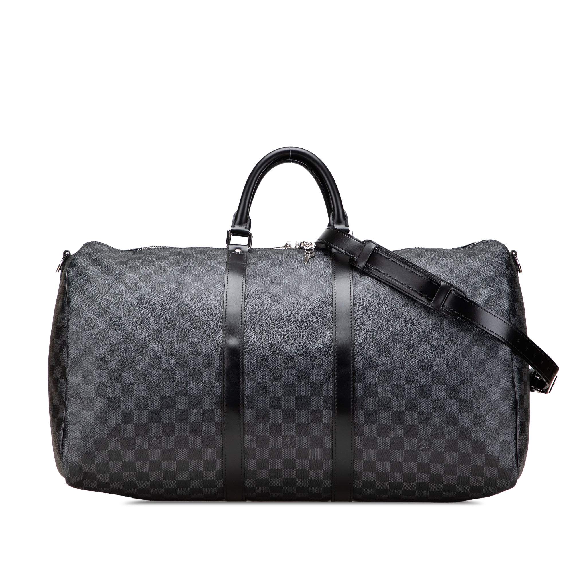 Damier Graphite Keepall Bandouliere 55