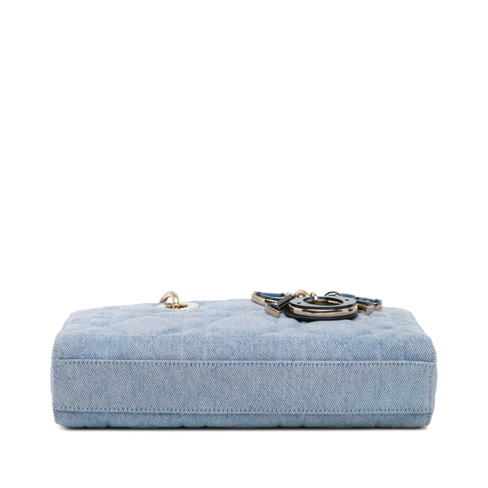 Dior Medium Denim Macrocannage Lady D Joy
