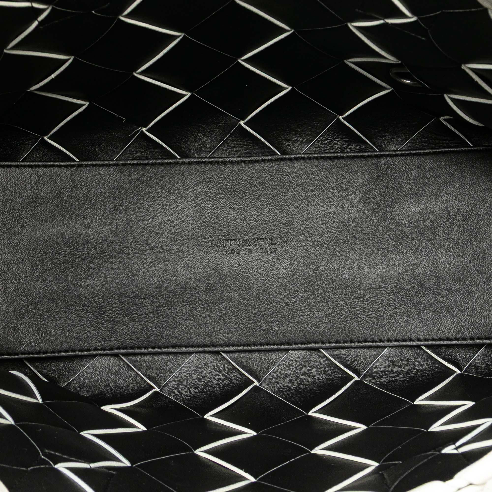 Bottega Veneta Small Lambskin Intrecciato Cabat Tote