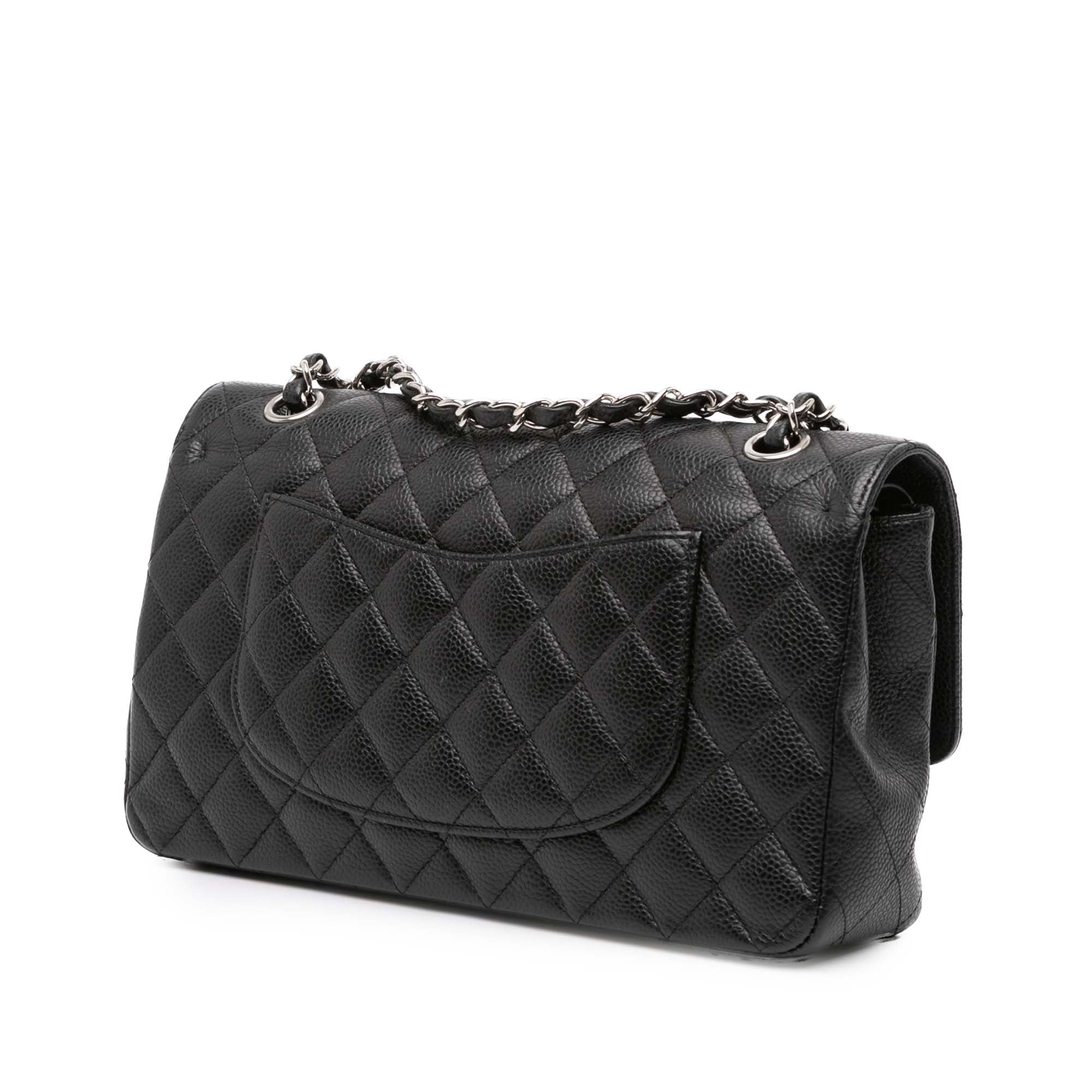Medium Classic Caviar Double Flap